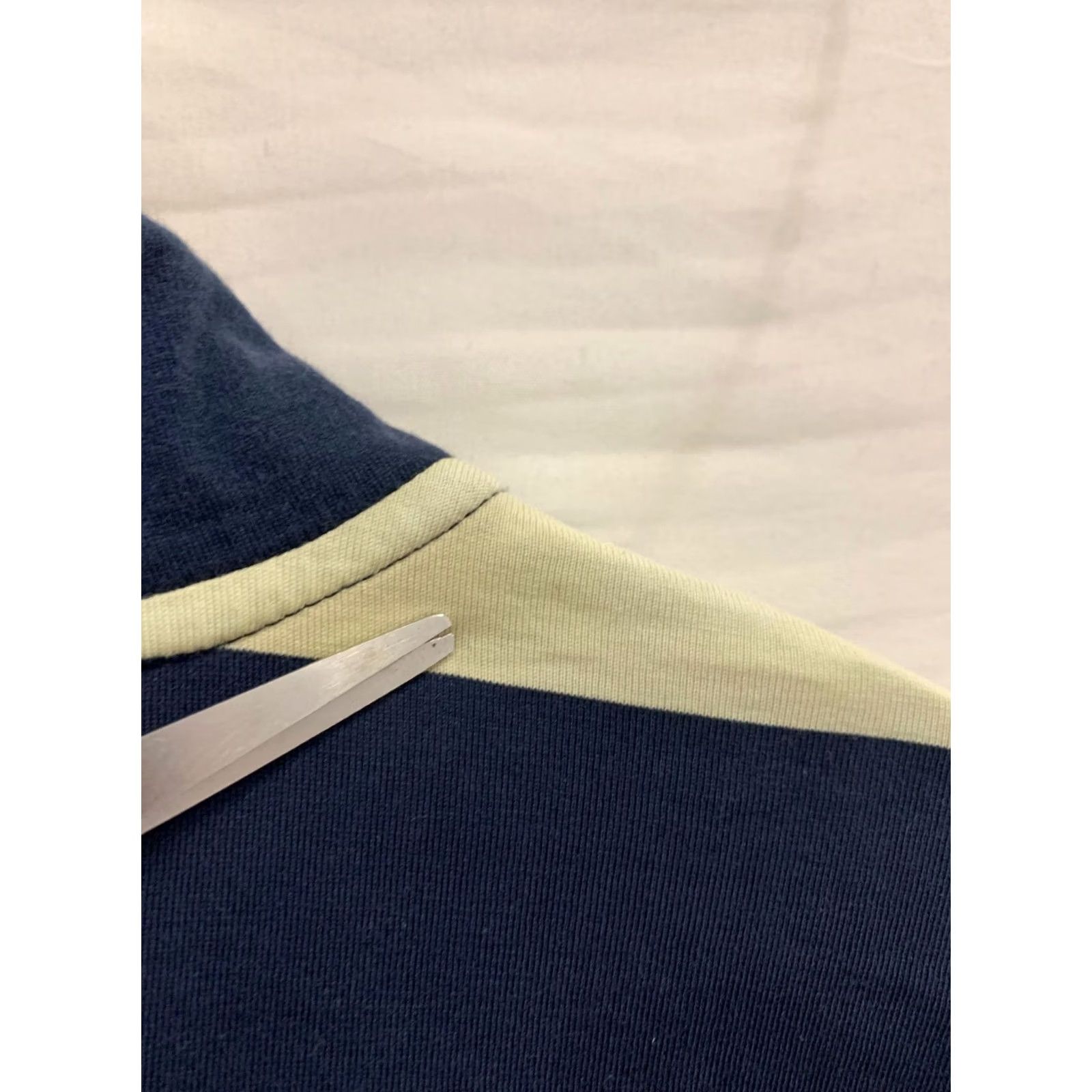 Paul & Shark VINTAGE Paul & Shark Yachting 1/4 Zip Pullover Shirt Adult S Navy Striped Made in Italy Size US S / EU 44-46 / 1 - 6 Thumbnail