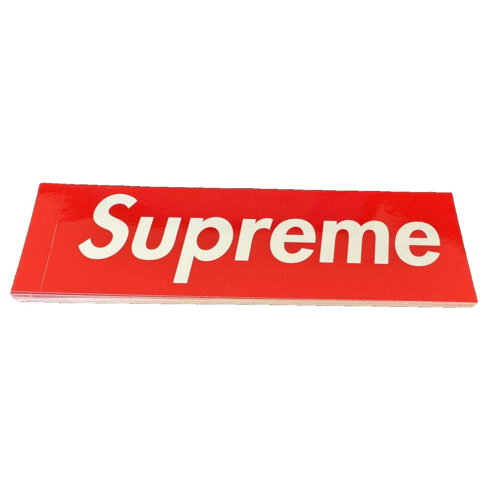 Supreme Supreme Red Box Logo Stickers (Lot of 20) 100% Authentic Size ONE SIZE - 1 Thumbnail