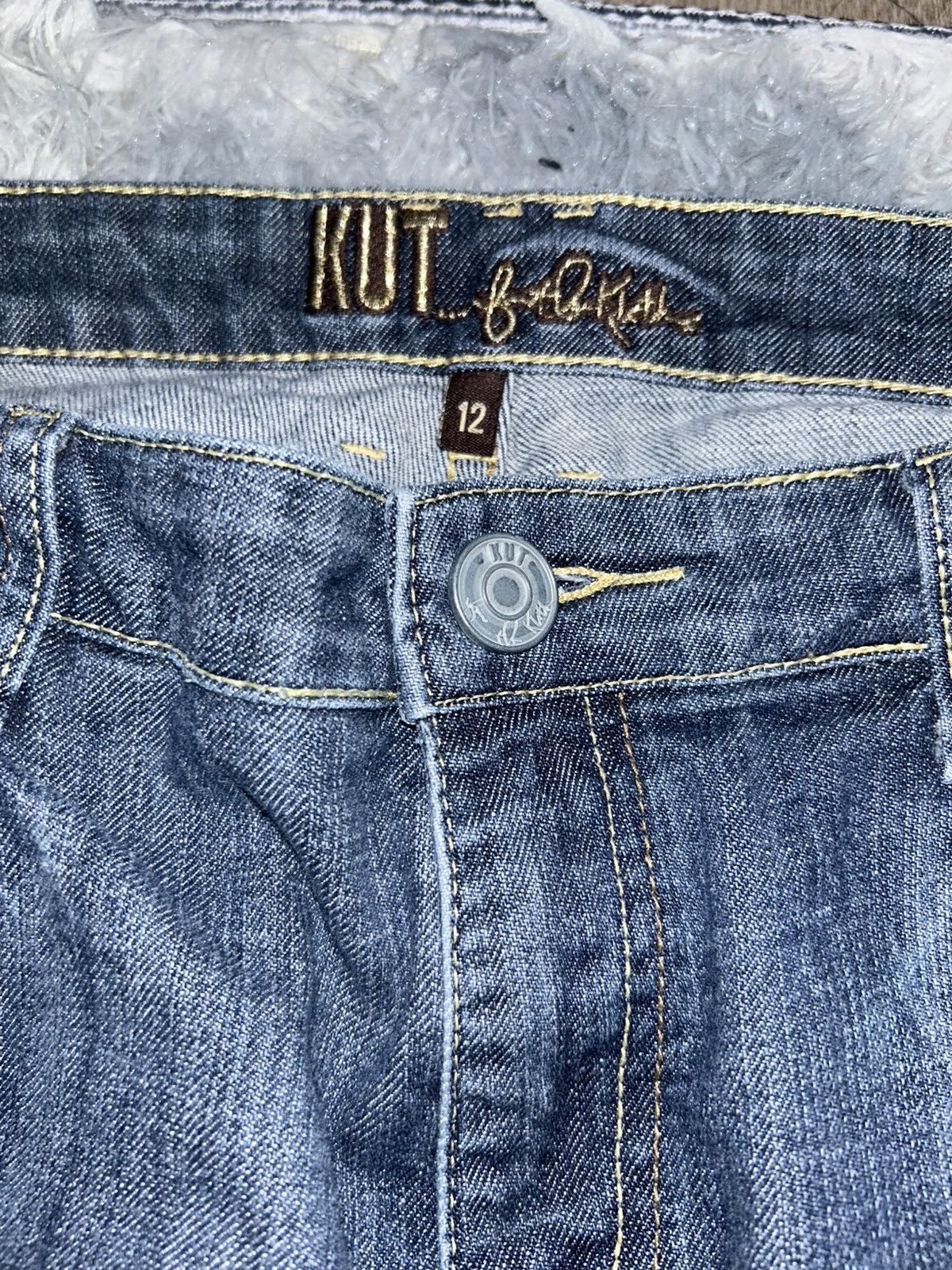 Vintage Y2k mcbling jeans Size 34" / US 12 / IT 48 - 2 Thumbnail
