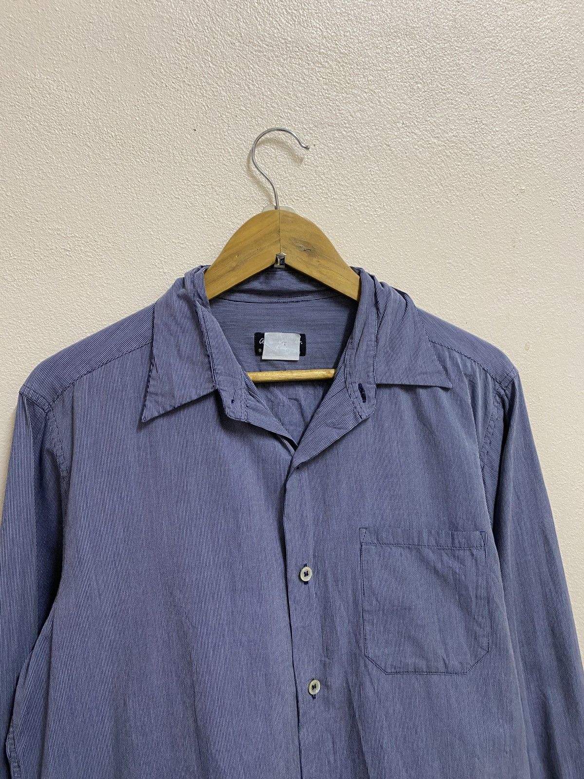 agnes b. Agnes.B Homme Paris Shirt Button Up Size US M / EU 48-50 / 2 - 5 Thumbnail