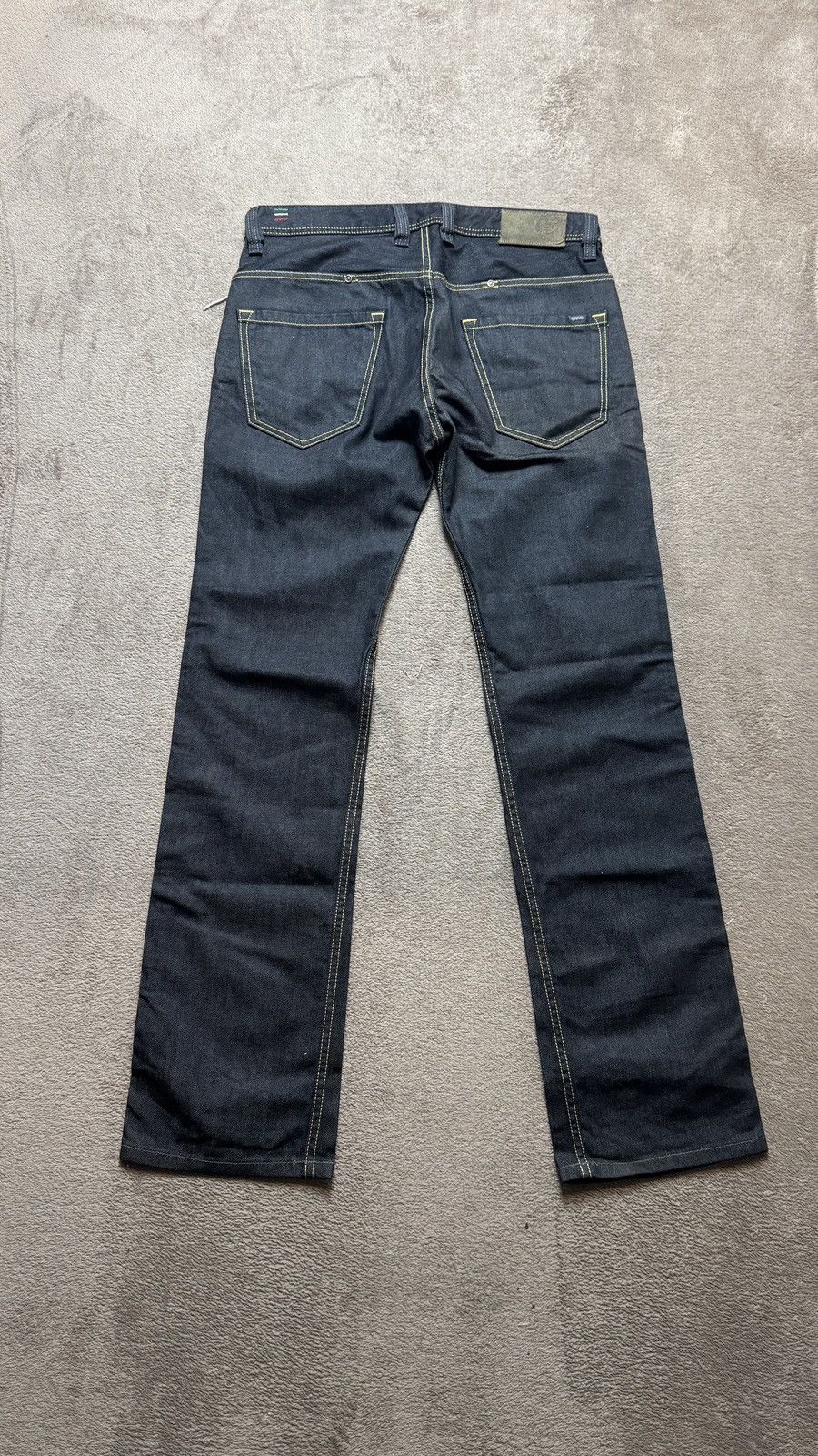 Japanese Brand Diesel Crazy Wash Jeans y2k armani ysl Dior hedi sliminess Size US 29 - 3 Thumbnail