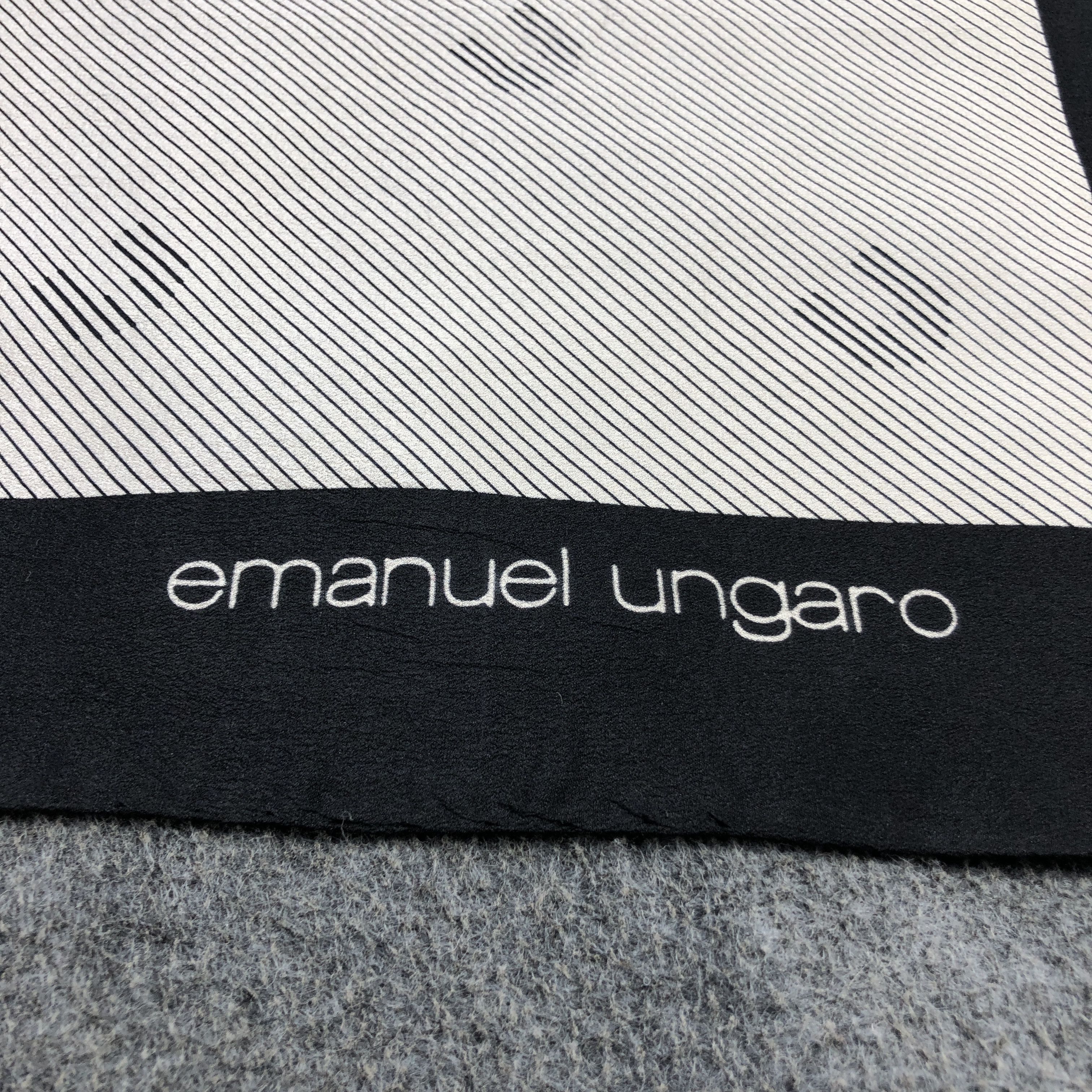 Emanuel Ungaro Emanuel Ungaro Silk Scarf M1247 Size ONE SIZE - 4 Thumbnail