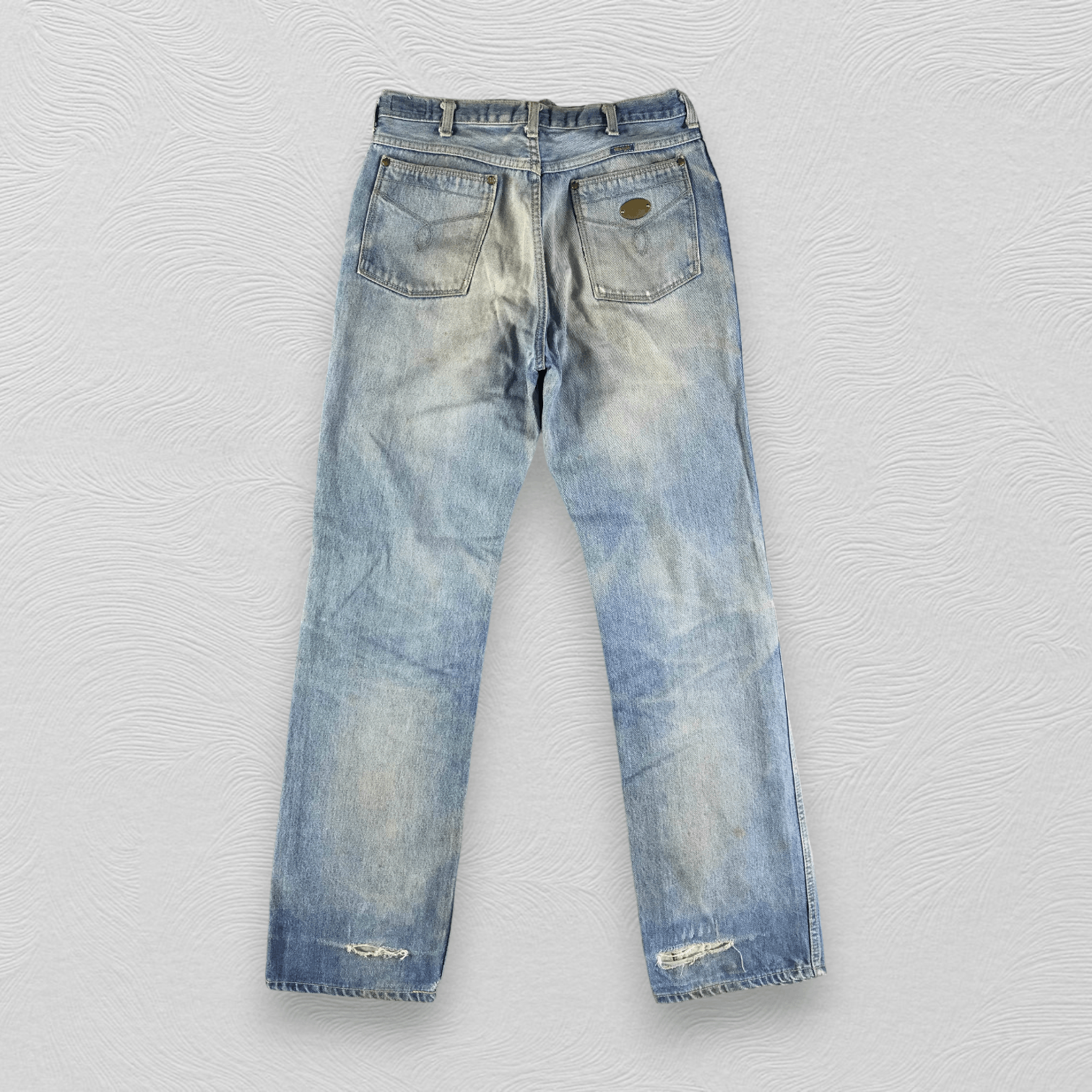 Vintage Vintage Wrangler Jeans Distressed Denim KJ2256 Size US 30 / EU 46 - 2 Thumbnail