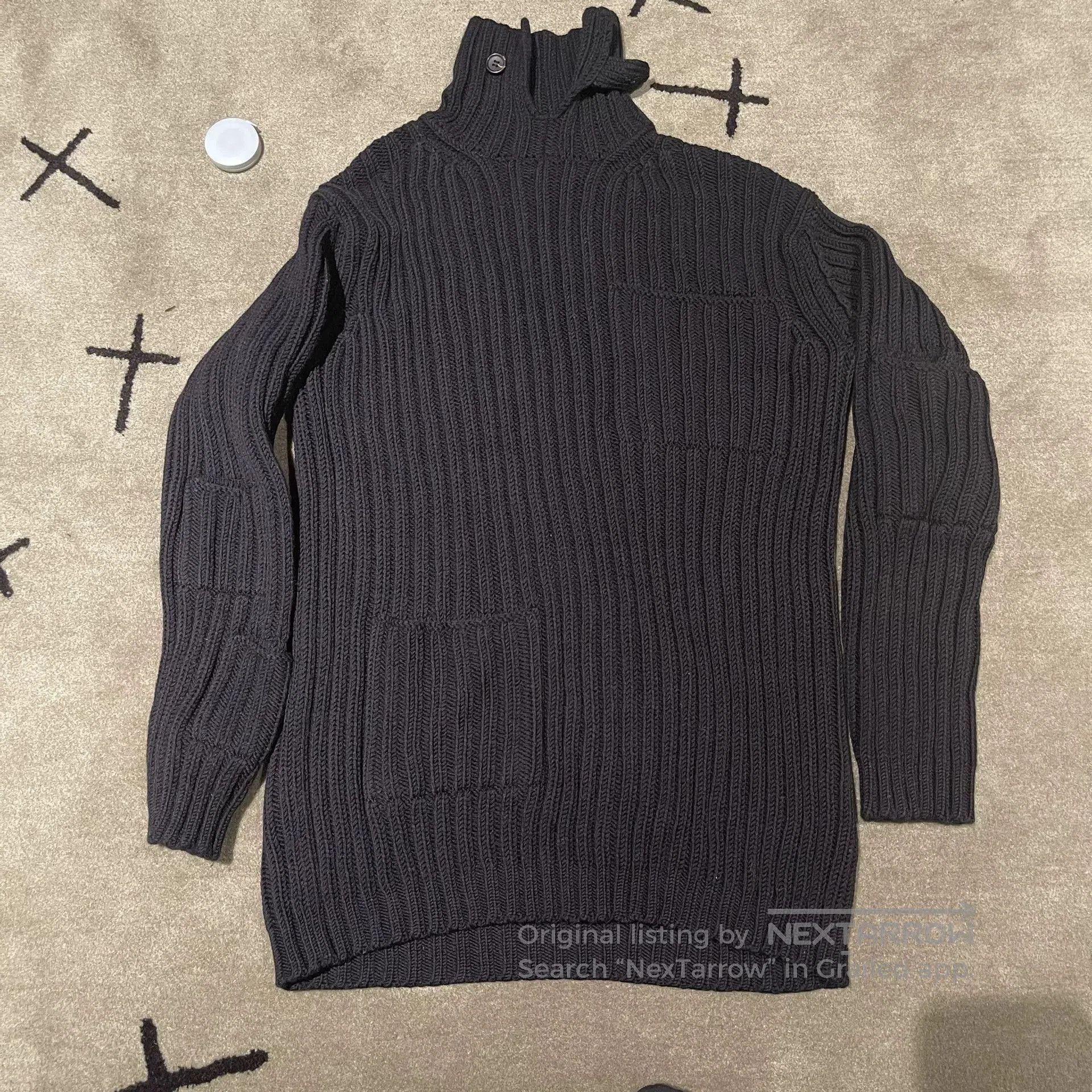 Yohji Yamamoto Yohji Yamamoto Multi Pocket Knitted Sweater. Size US M / EU 48-50 / 2 - 2 Thumbnail