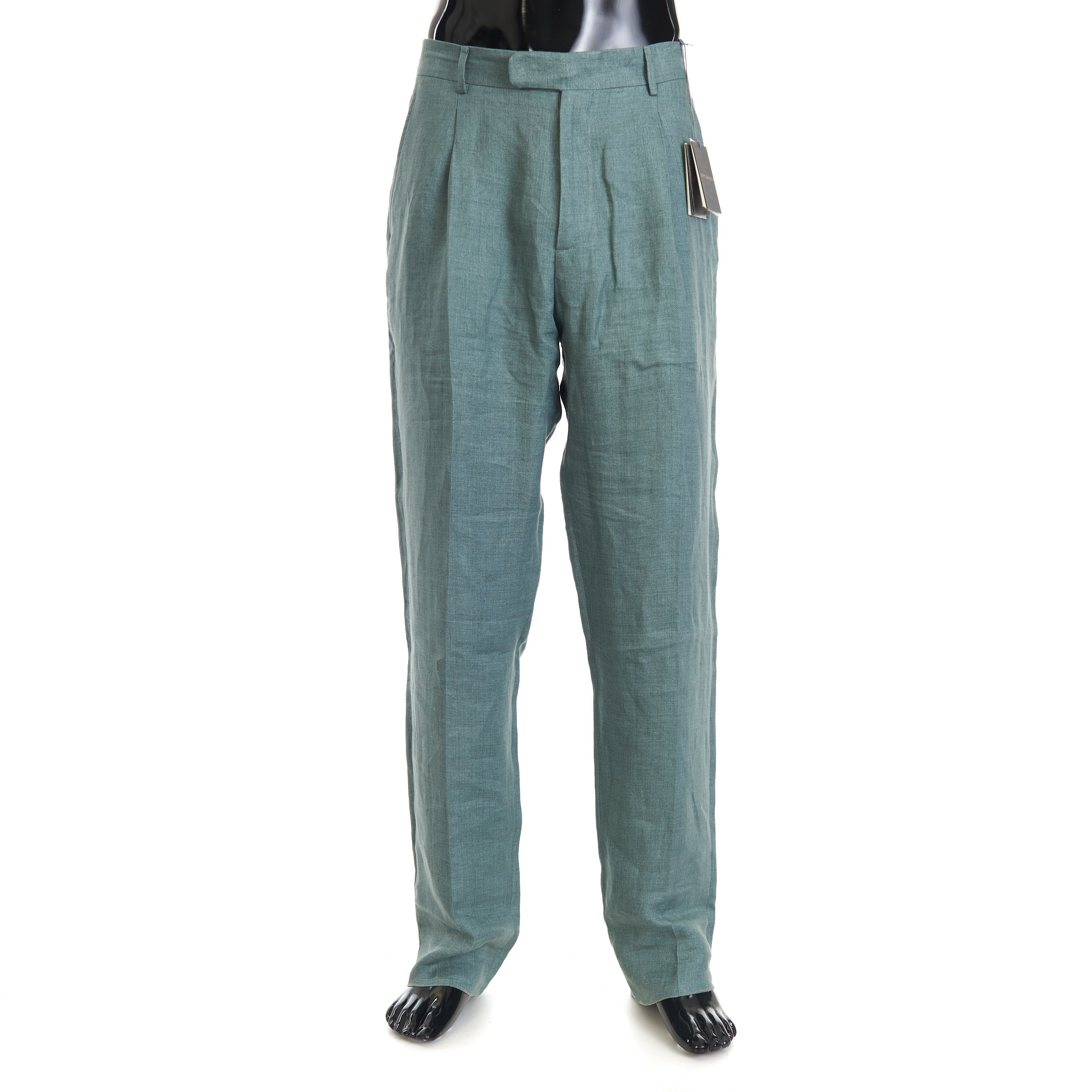 Other Brett Johnson Sky Powder Single Pleat Pants - Linen Size US 34 / EU 50 - 1 Thumbnail