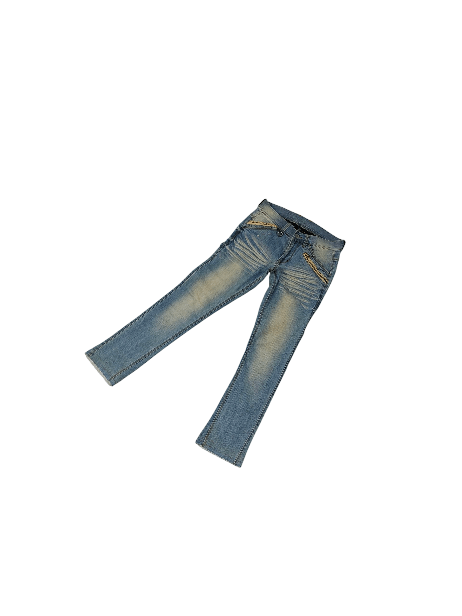 If Six Was Nine Flare Jeans Nicole Japan Denim Bootcut Ifsixwasnine Lgb Size US 31 - 3 Thumbnail