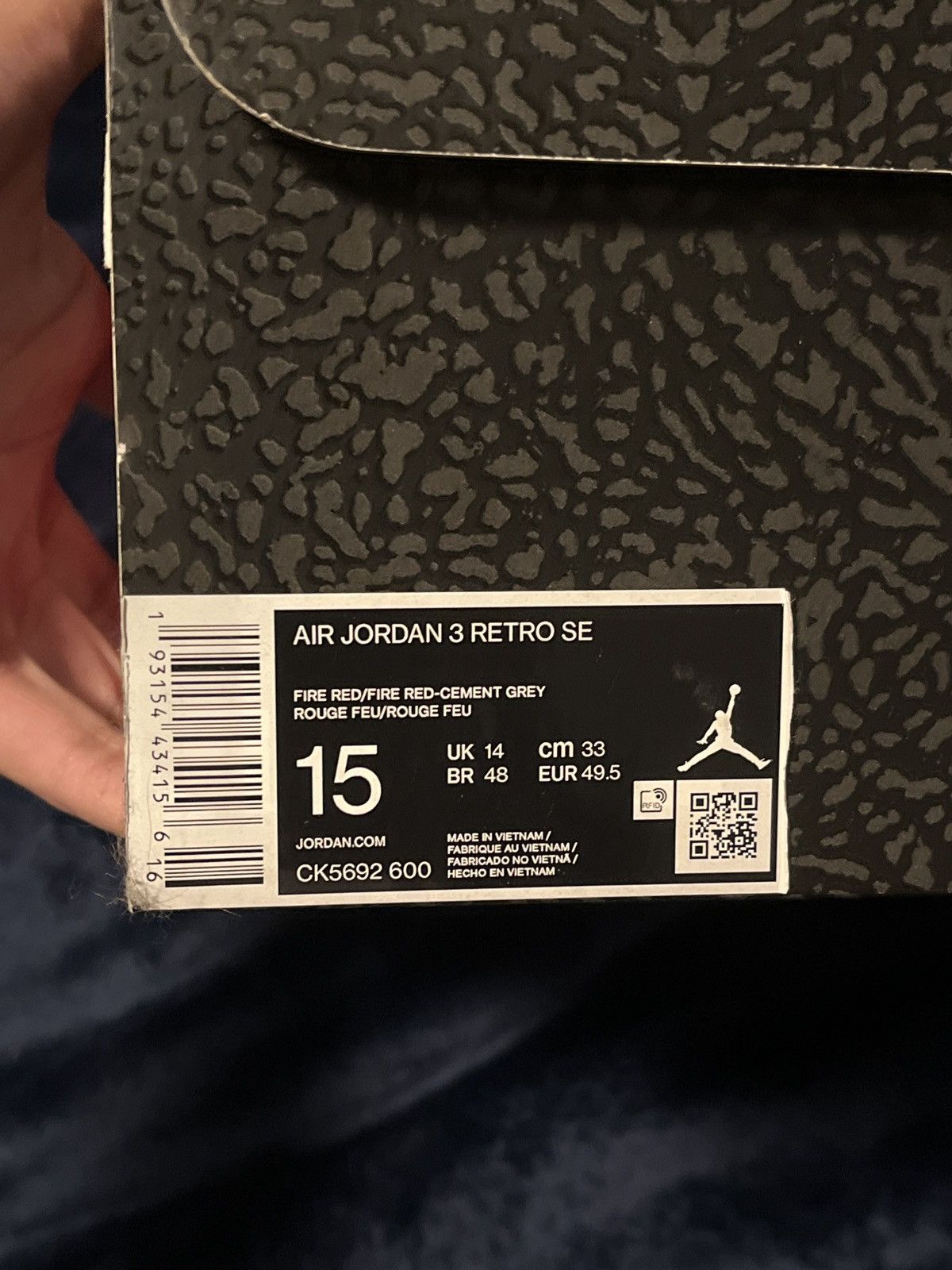 Jordan Brand Jordan 3 retro SE unite Size US 15 / EU 48 - 7 Thumbnail