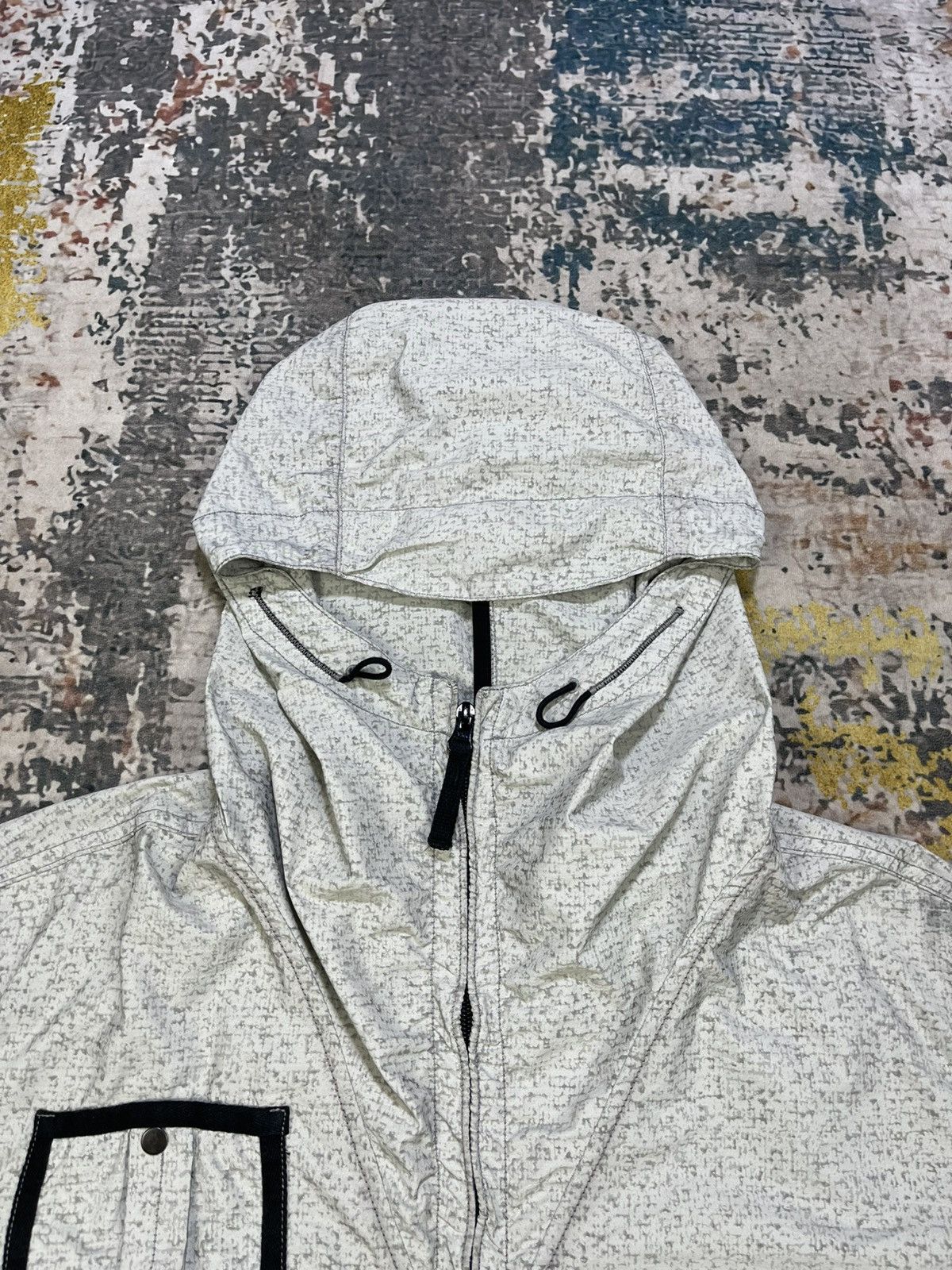 Stone Island Stone Island 2009 S/S Archivio Monofilament Hooded Jacket Size US XL / EU 56 / 4 - 9 Thumbnail
