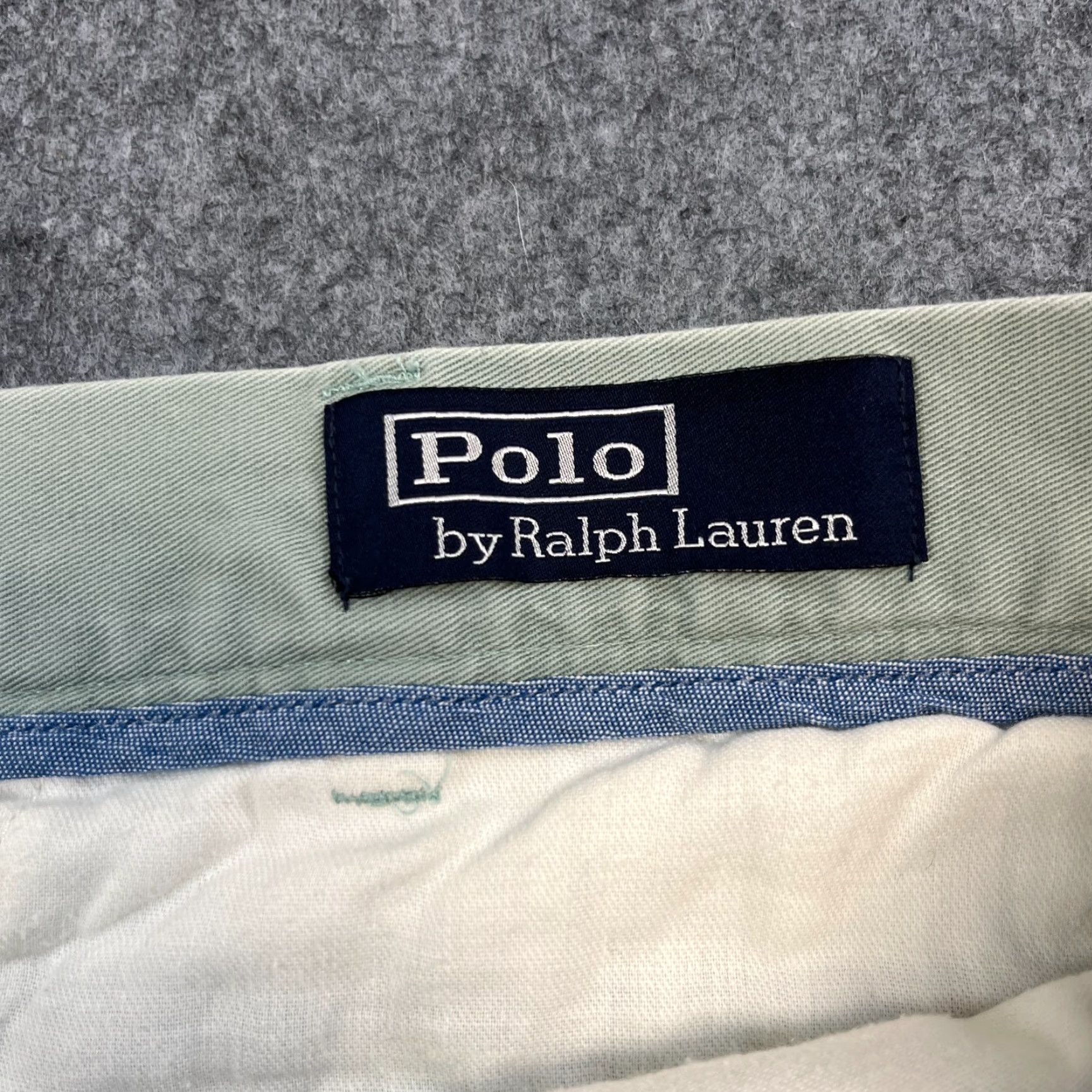 Polo Ralph Lauren Polo Ralph Lauren Mens Chino Shorts 40 Cotton Green Vintage Summer Shirt Size US L / EU 52-54 / 3 - 7 Thumbnail