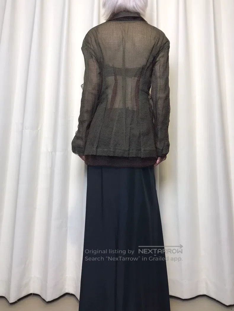Issey Miyake Issey Miyake Avant-garde Double Layer Forest Witch Coat Size M / US 6-8 / IT 42-44 - 6 Thumbnail