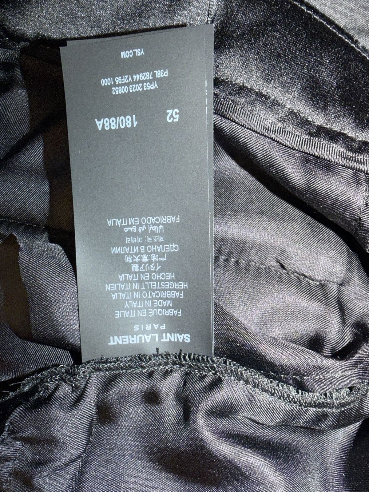 Saint Laurent Paris Saint Laurent mens 2023 velour pants. 36. $1990 Size US 36 / EU 52 - 4 Thumbnail