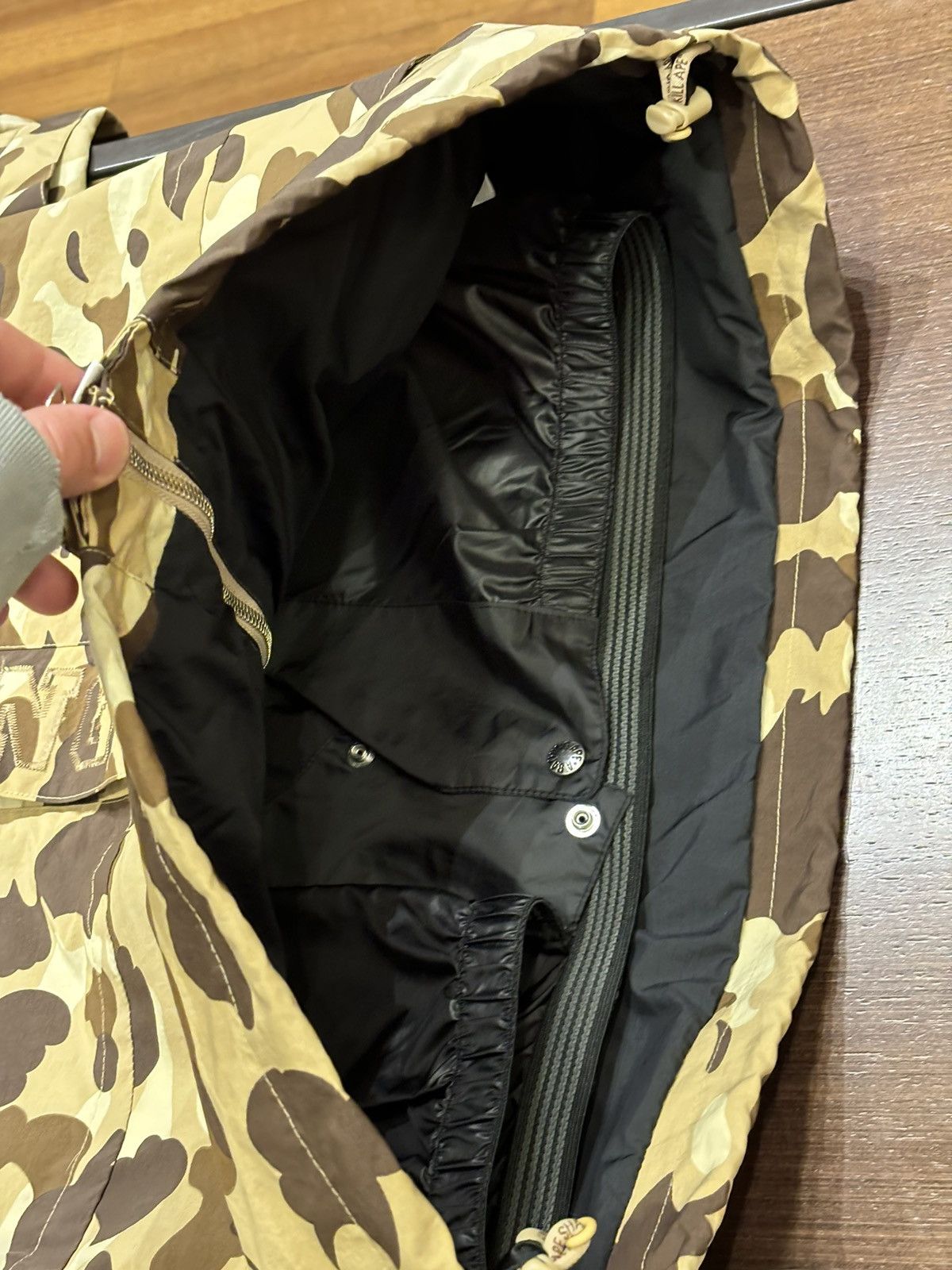 Bape Bape Beige Camo Snowboard Breaker Jacket Size US M / EU 48-50 / 2 - 7 Thumbnail