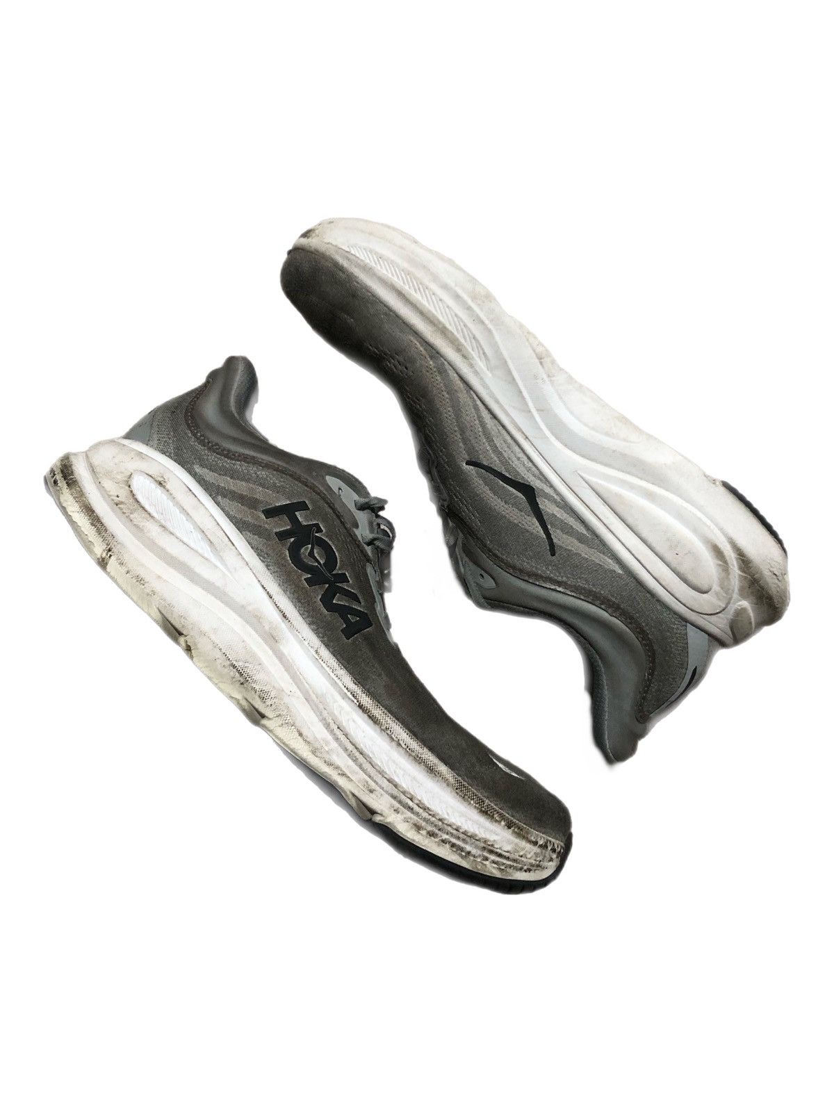 Hoka Hoka One One Bondi 9 Shoes Mens Size 10.5 2E Wide Gray Size US 10.5 / EU 43-44 - 1 Thumbnail