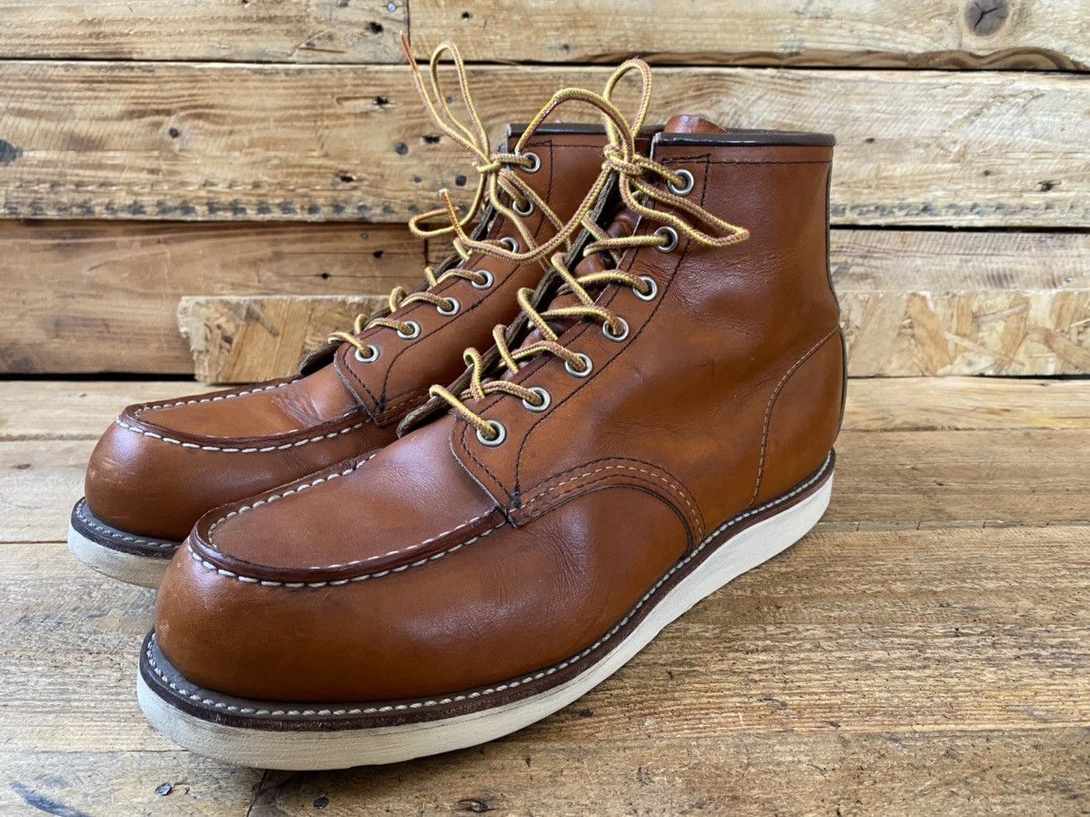 Red Wing Redwing moc-toe brown leather shoes style 875 US11 Size US 11 / EU 44 - 3 Thumbnail