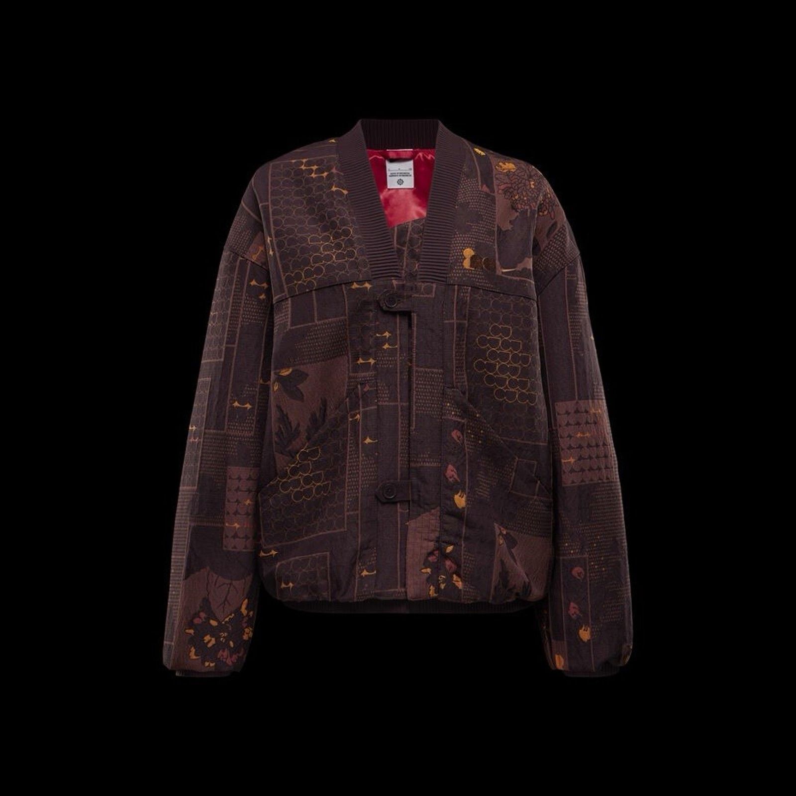 Nike Nike Naomi Osaka Jacquard Jacket Medium Burgundy Crush $300 Size M / US 6-8 / IT 42-44 - 1 Thumbnail
