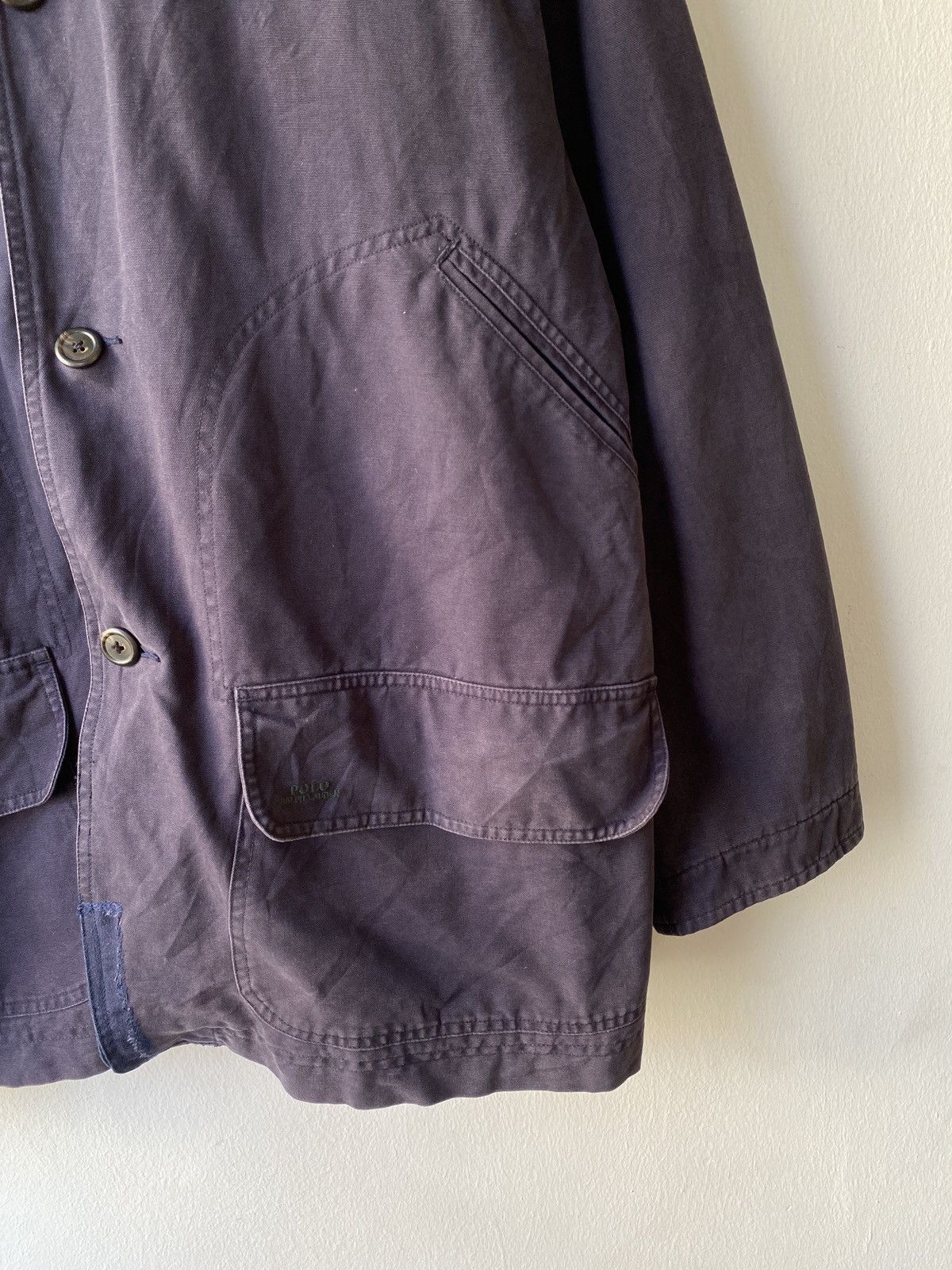 Polo Ralph Lauren × Ralph Lauren × Vintage Vintage 90s Polo Ralph Lauren Blanket Lining Jacket Size US M / EU 48-50 / 2 - 8 Thumbnail