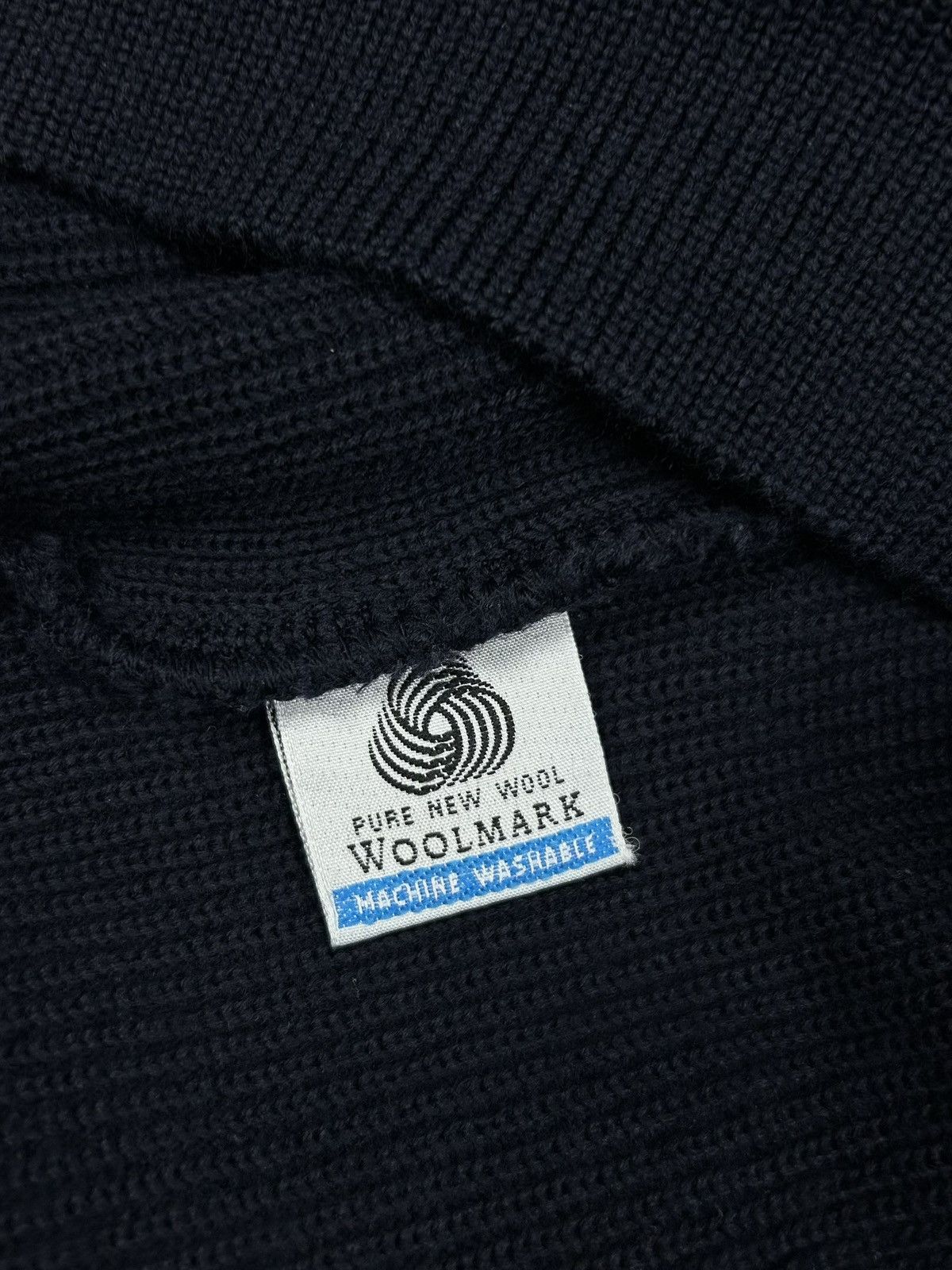 Paul & Shark Luxury Paul & Shark Yachting Knit Wool Sweater Navy Vintage Size US L / EU 52-54 / 3 - 11 Thumbnail