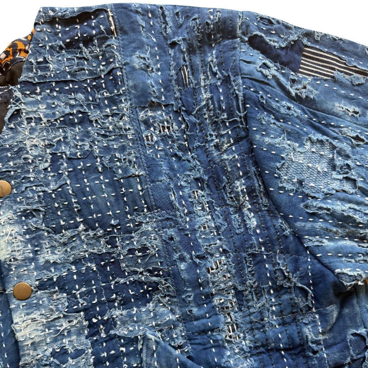 Kapital Japanese Boro Denim Work Chore Jacket Size US M / EU 48-50 / 2 - 6 Thumbnail