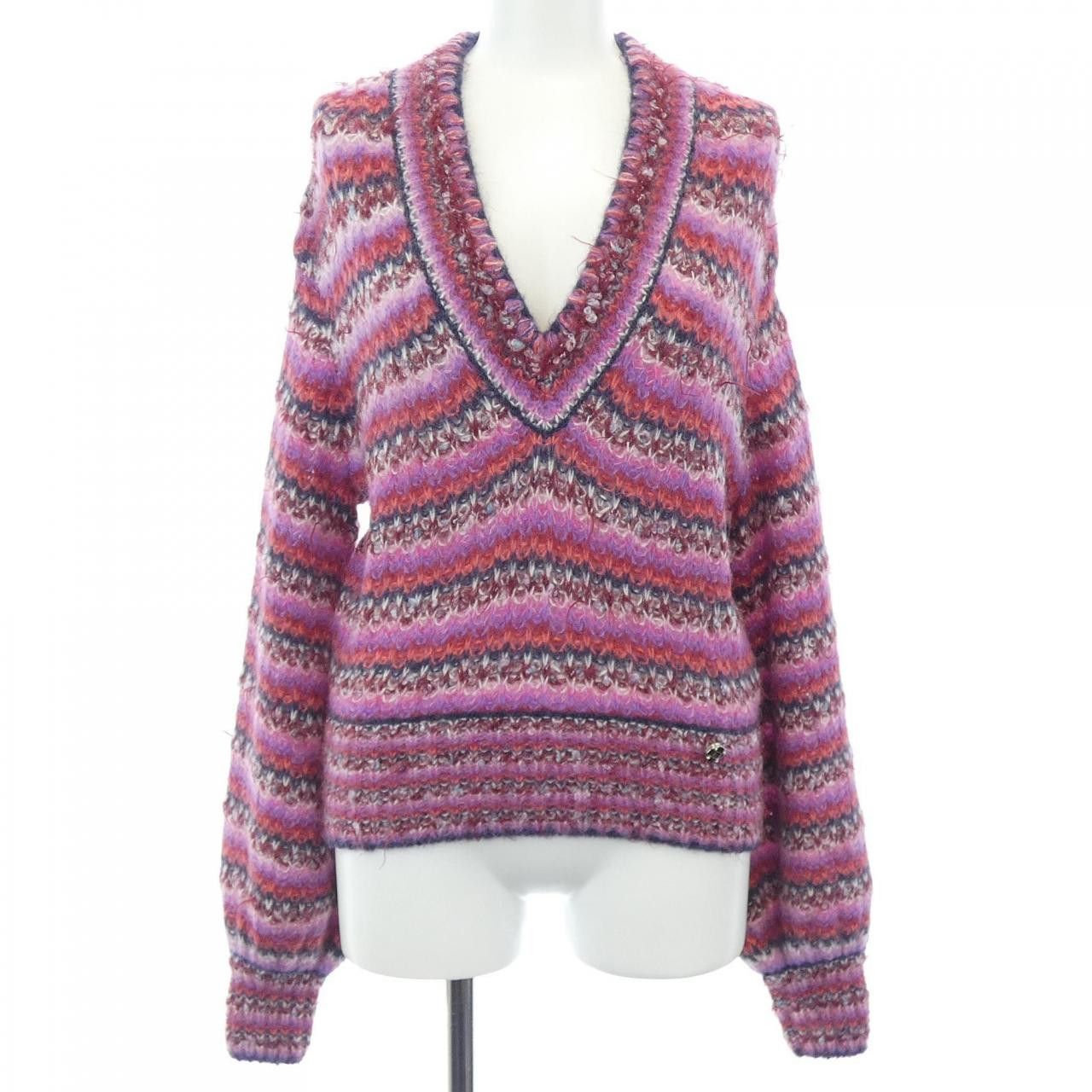 Chanel Chanel Chanel Knit Top Textile Tops P72980K10502 DUTY FREE for USA Size ONE SIZE - 1 Thumbnail