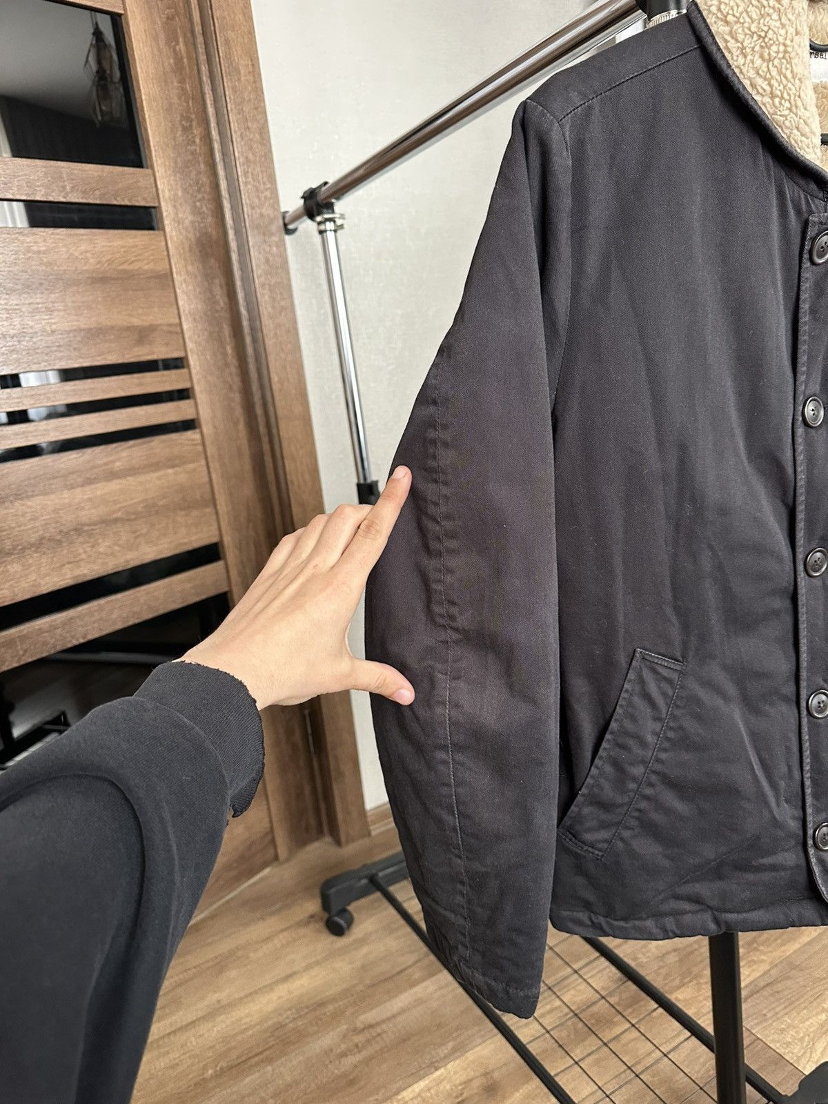 Universal Works Universal Works Twill Deck N1 Fleece Jacket Size US M / EU 48-50 / 2 - 8 Thumbnail