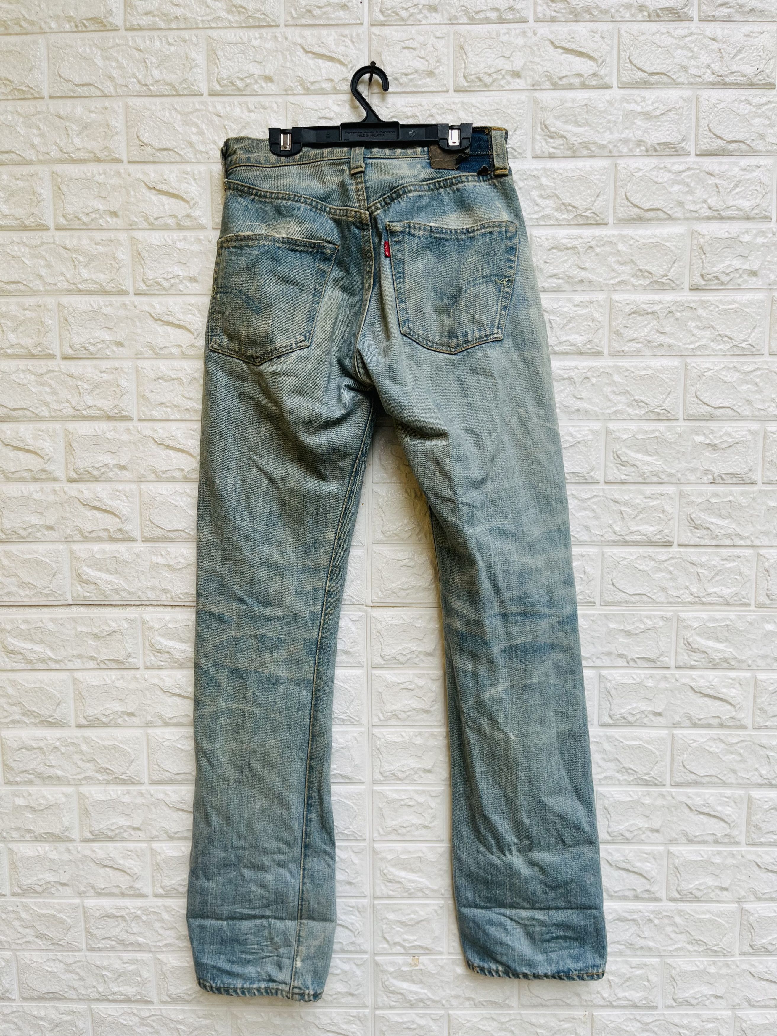 Levi's Vintage Clothing × Vintage Vintage Levis Distressed Designer Fashion Style Size US 28 / EU 44 - 2 Thumbnail