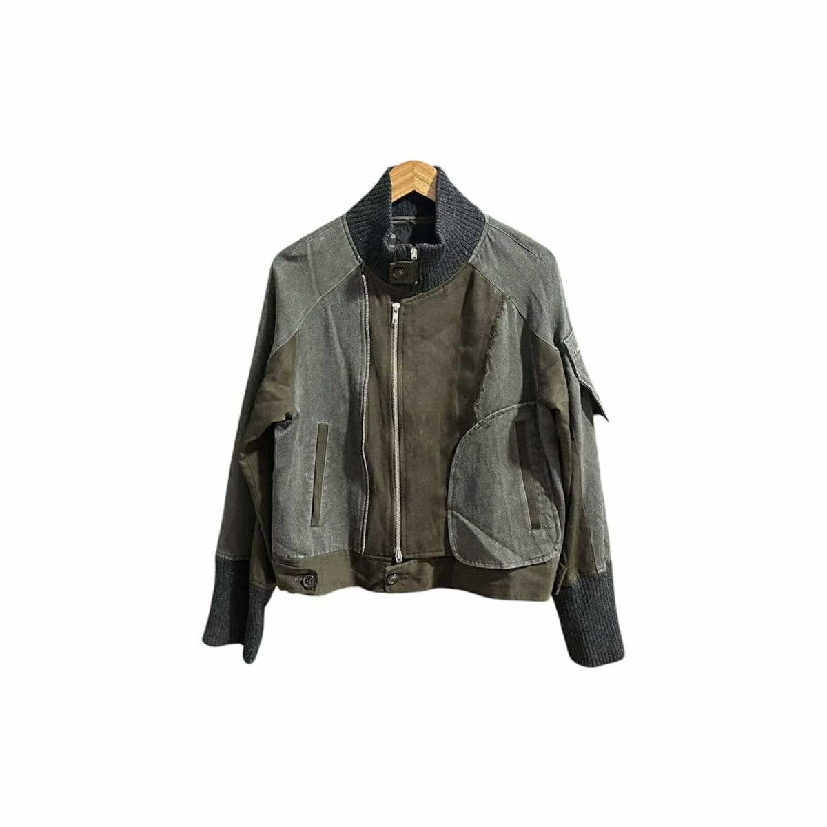 If Six Was Nine × Japanese Brand × Le Grande Bleu (L.G.B.) 🔥Y2K Archived Pour Deux Asymmetric 4 Layers Zipper Jacket Size US L / EU 52-54 / 3 - 15 Thumbnail