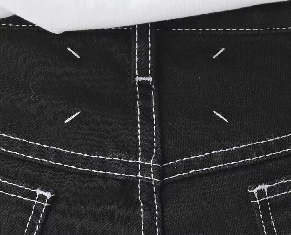 Maison Margiela Maison Margiela Black Skinny Jeans 2412-Nextarrow Size 38" / US 16 / IT 52 - 4 Thumbnail