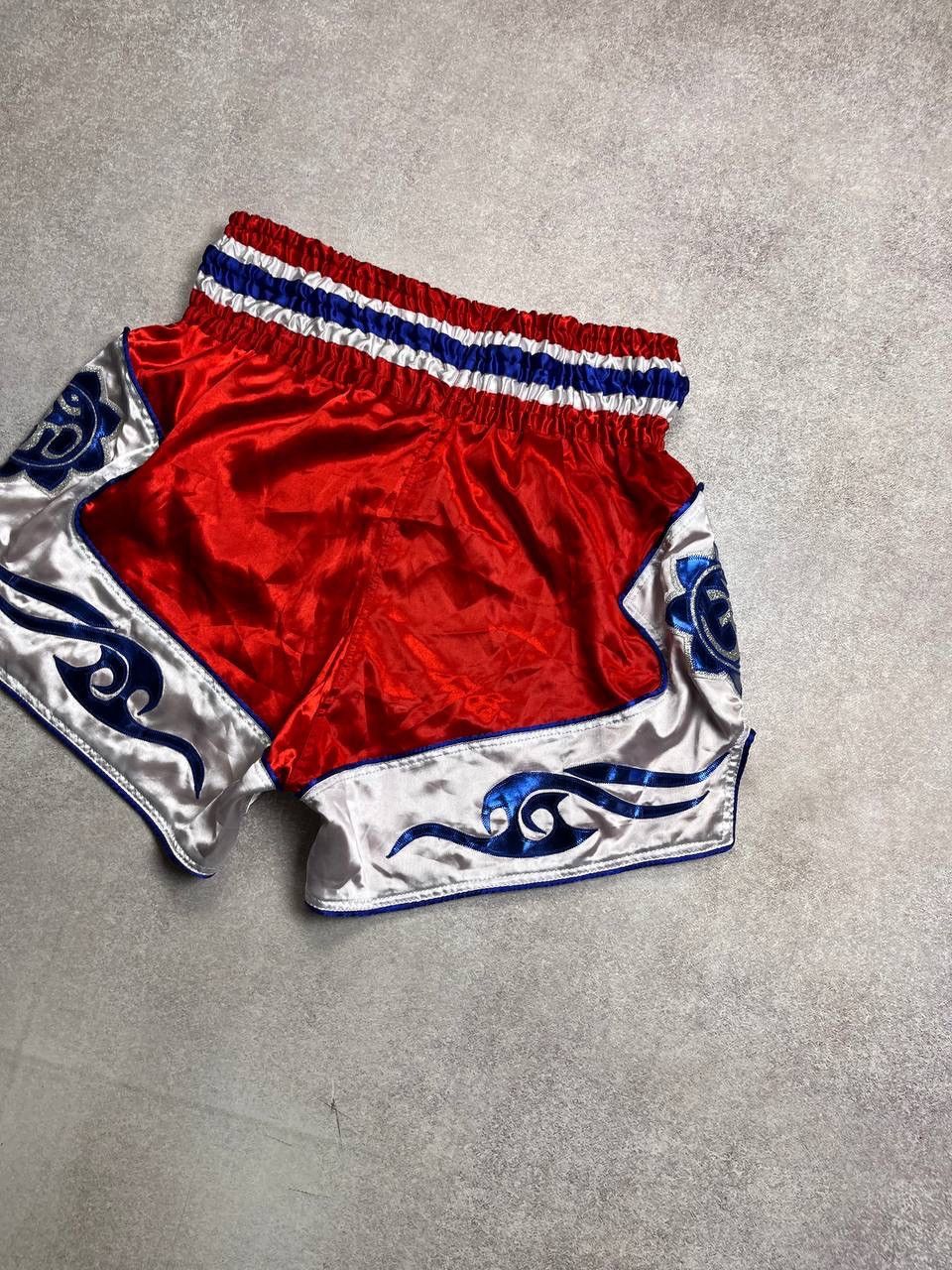 Japanese Brand × Vintage Vintage Danger Equipment Muay Tai Shorts Y2K XL Size US 36 / EU 52 - 4 Thumbnail