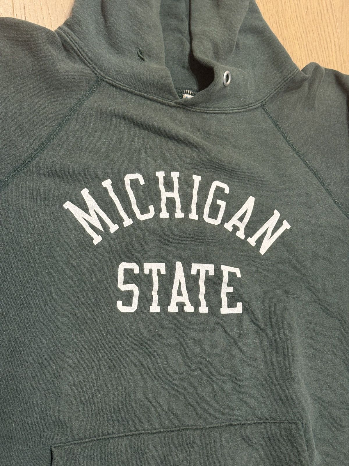 Champion 1970s Champion Blue Bar Hoodie Michigan State Size US S / EU 44-46 / 1 - 3 Thumbnail