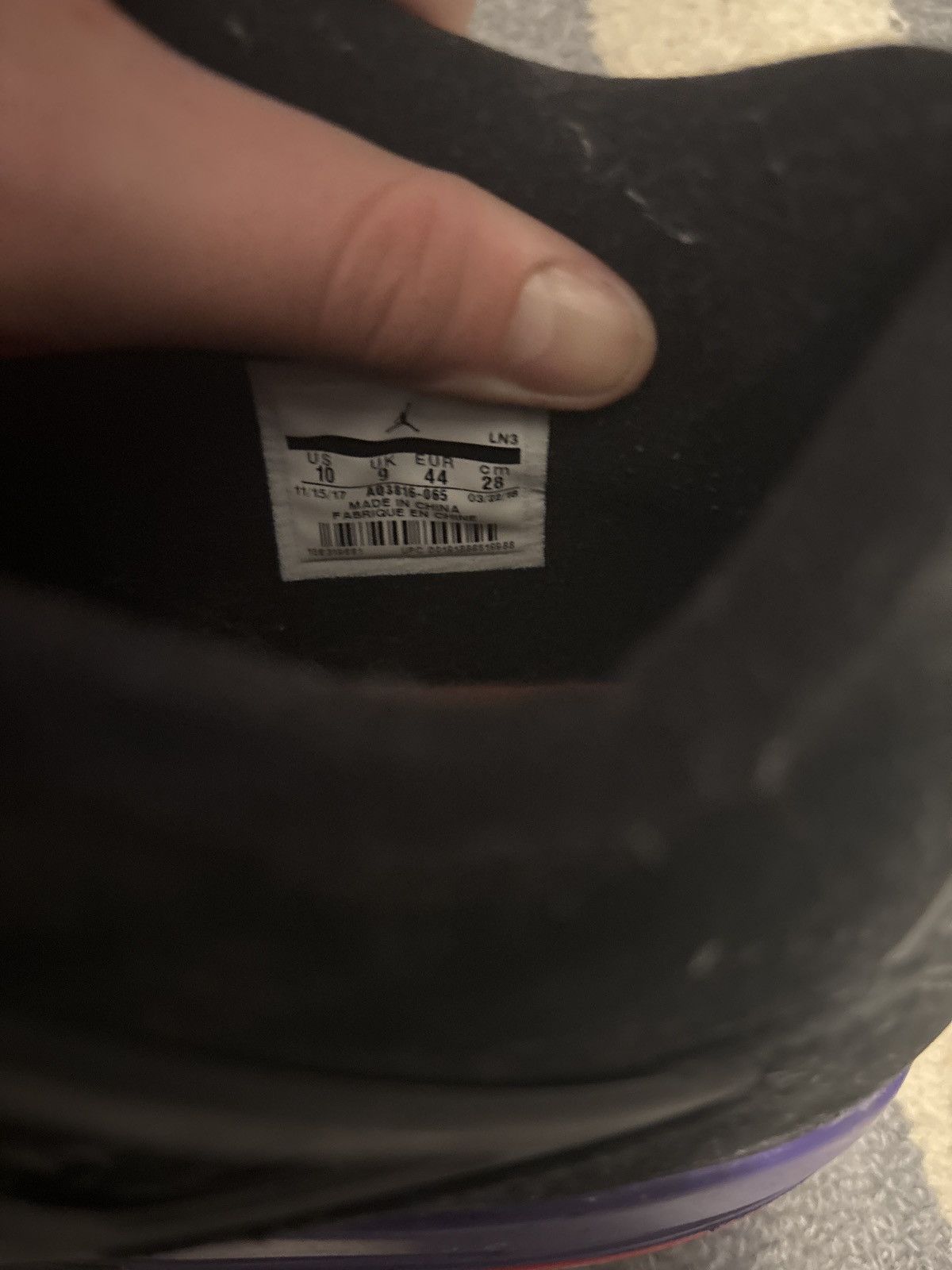 Jordan Brand Jordan 4 Retro Raptors Size US 11 / EU 44 - 6 Thumbnail