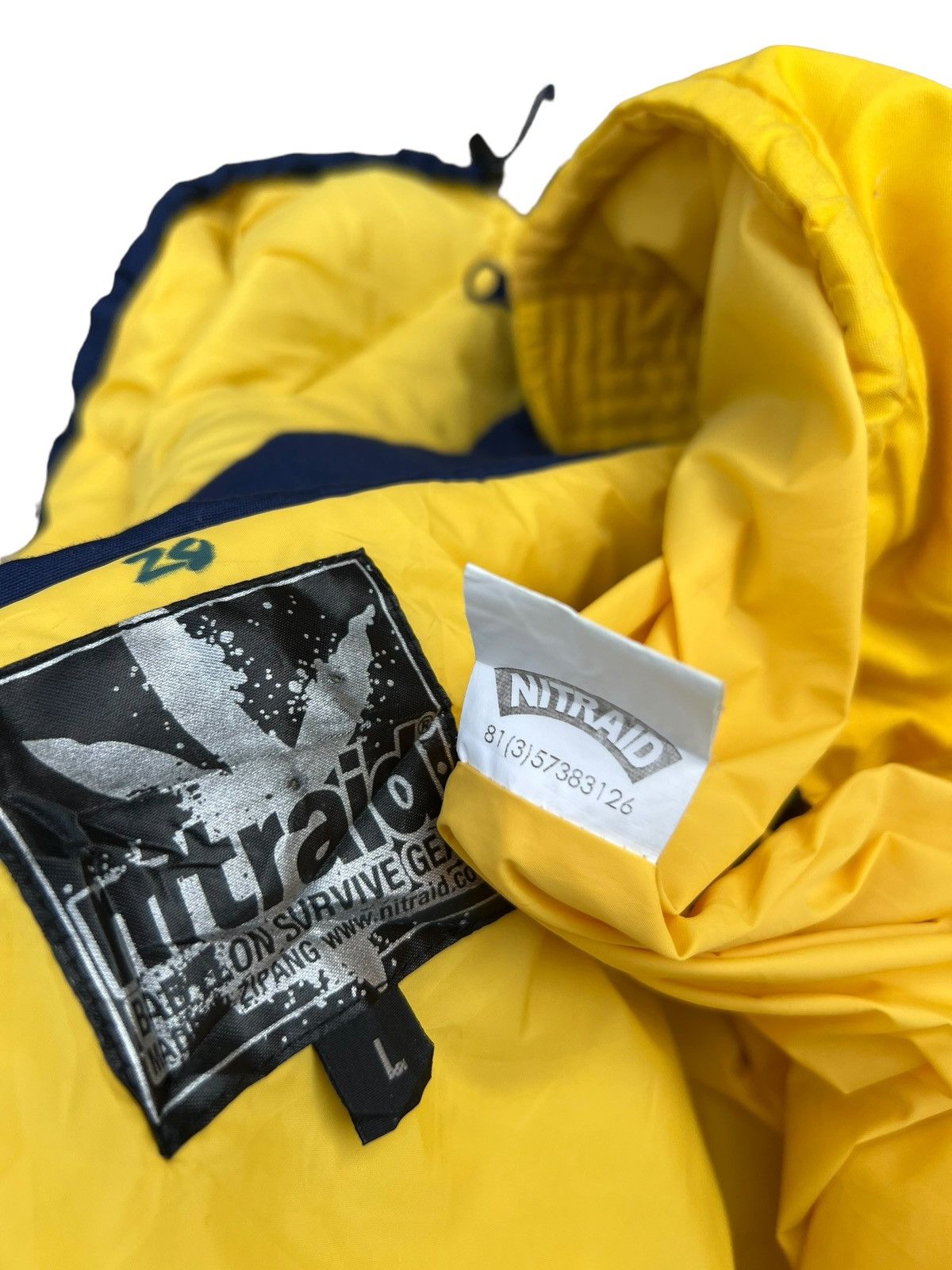 Japanese Brand A/W SAMPLE Exhibition 2013 Nitraid Puffer Hoodie Jacket Size US M / EU 48-50 / 2 - 23 Thumbnail
