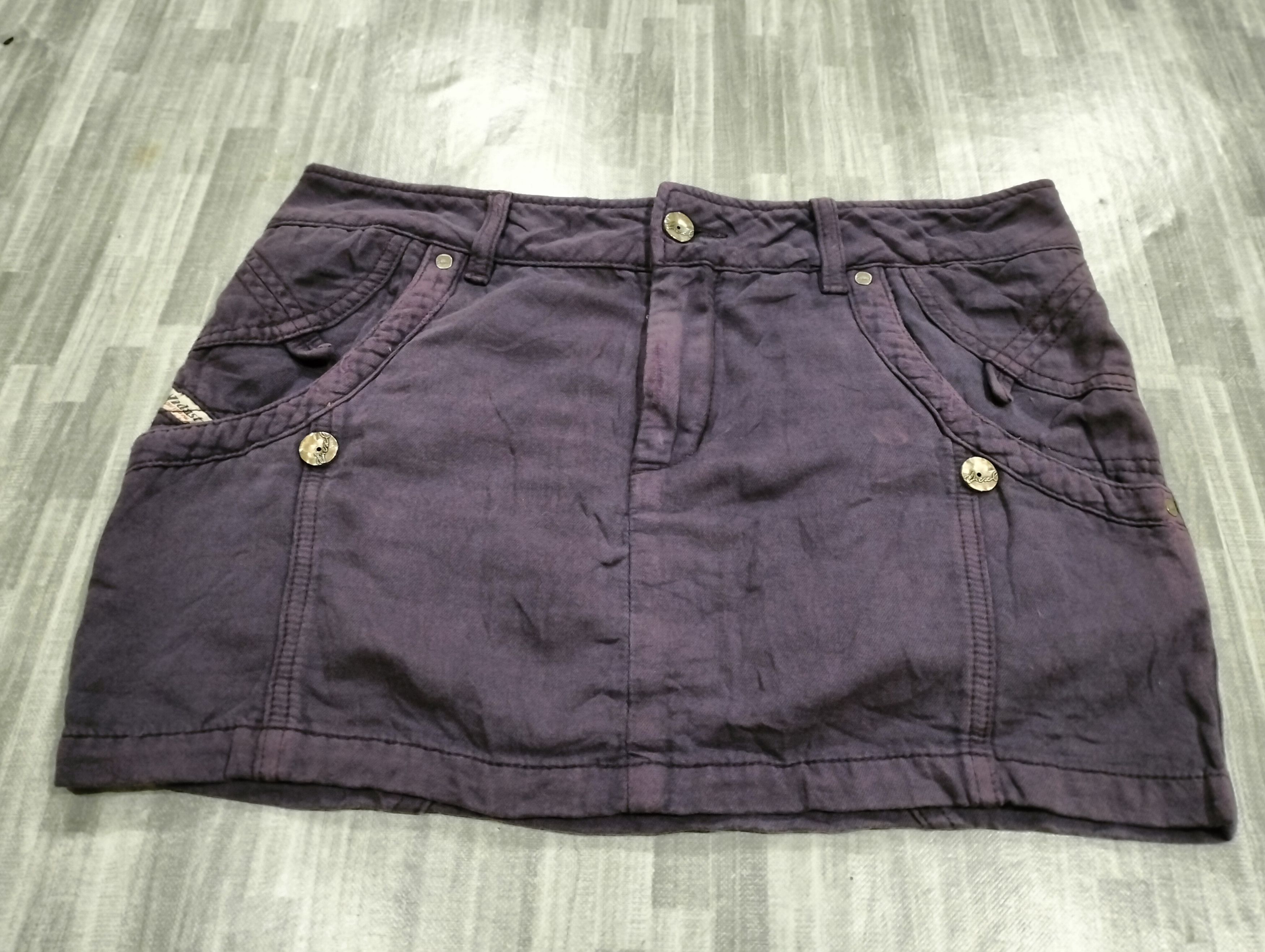 Diesel Diesel Mini Skirt Sunfaded Design Size 32" / US 10 / IT 46 - 1 Thumbnail