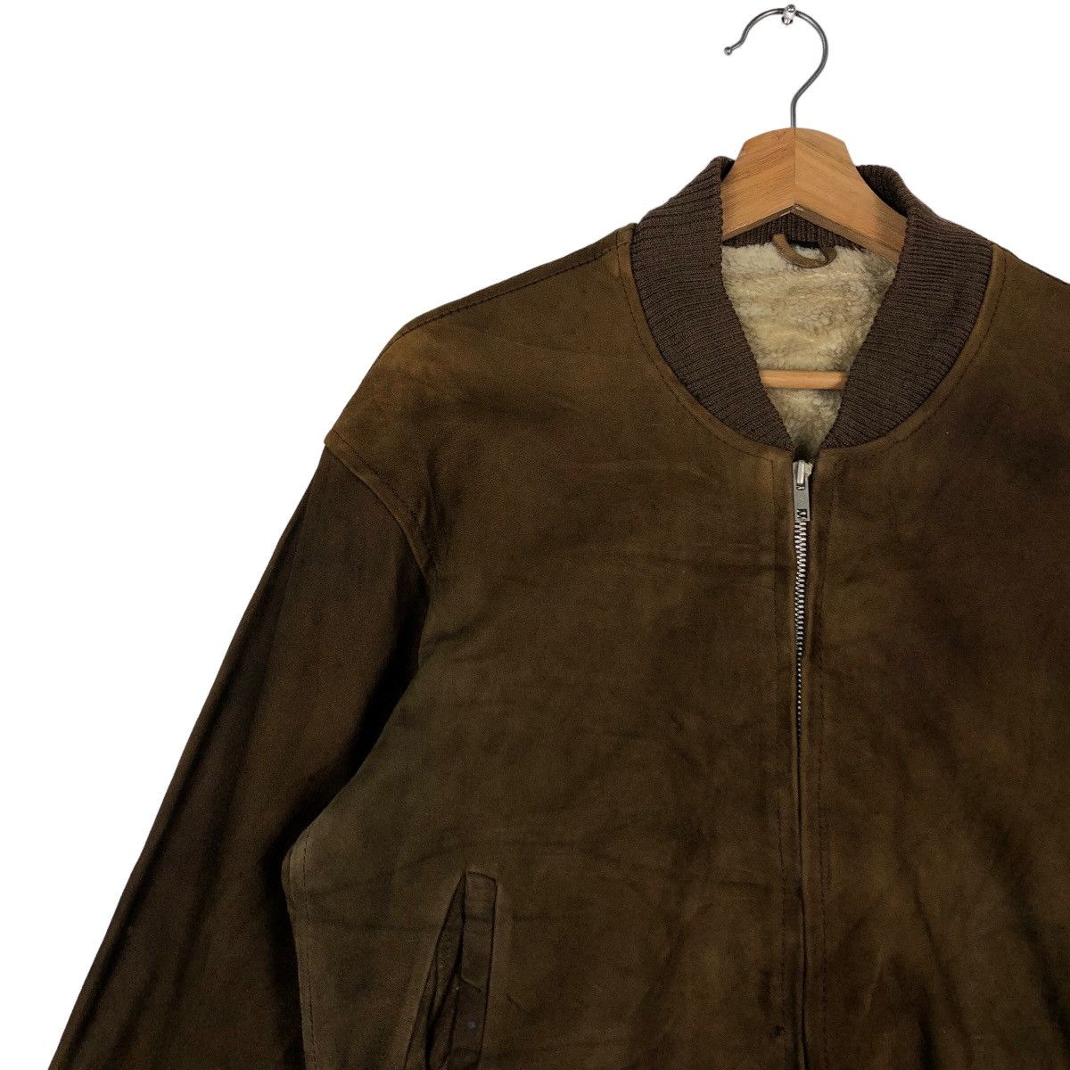Japanese Brand 🔥90’s Vintage Genuine Leather Bomber Jacket Partina Japan Size US M / EU 48-50 / 2 - 6 Thumbnail