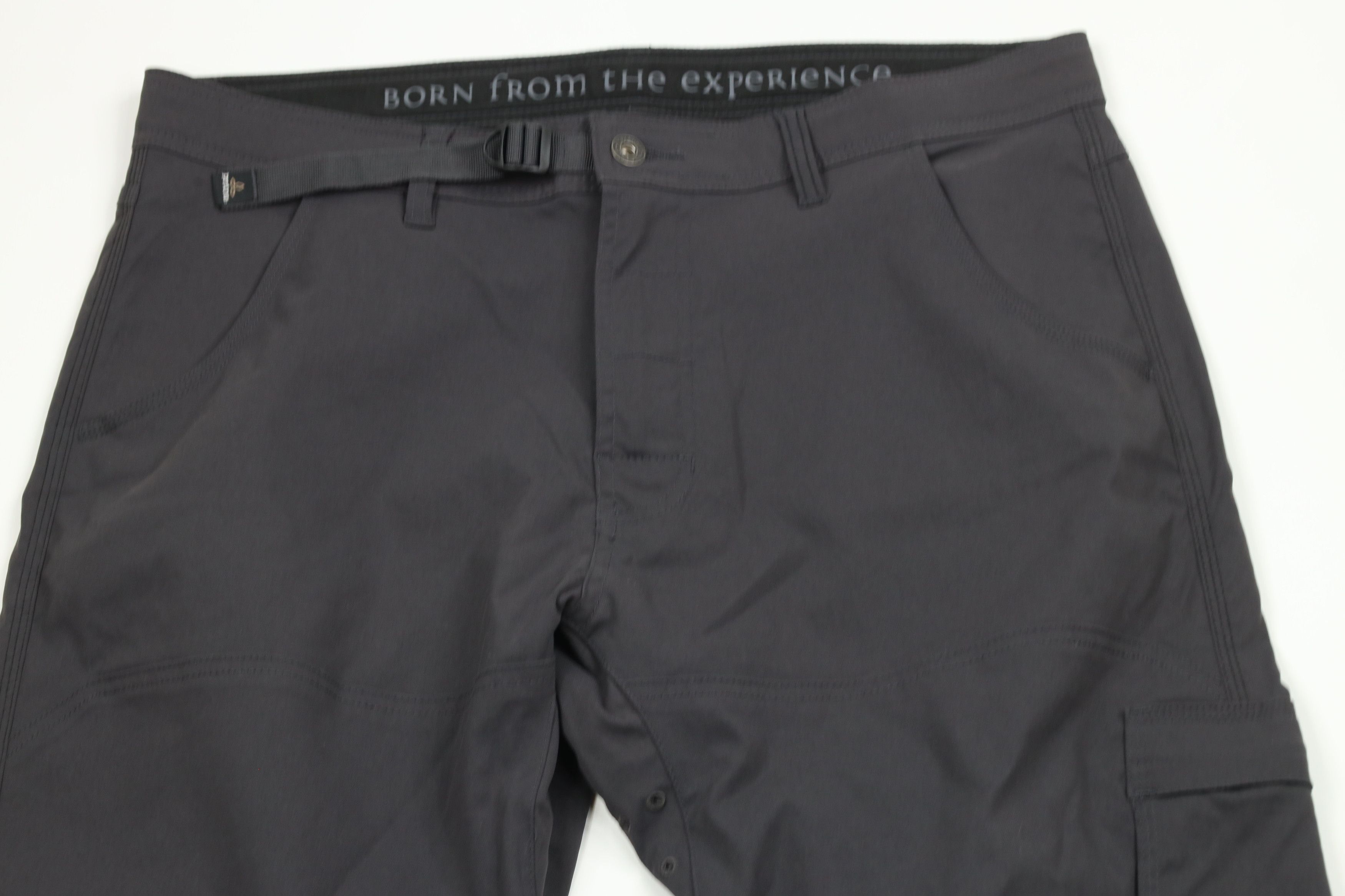 Prana × Vintage prAna Breathe Stretch Zion Hiking Trail Pants Dark Gray Size US 36 / EU 52 - 2 Thumbnail