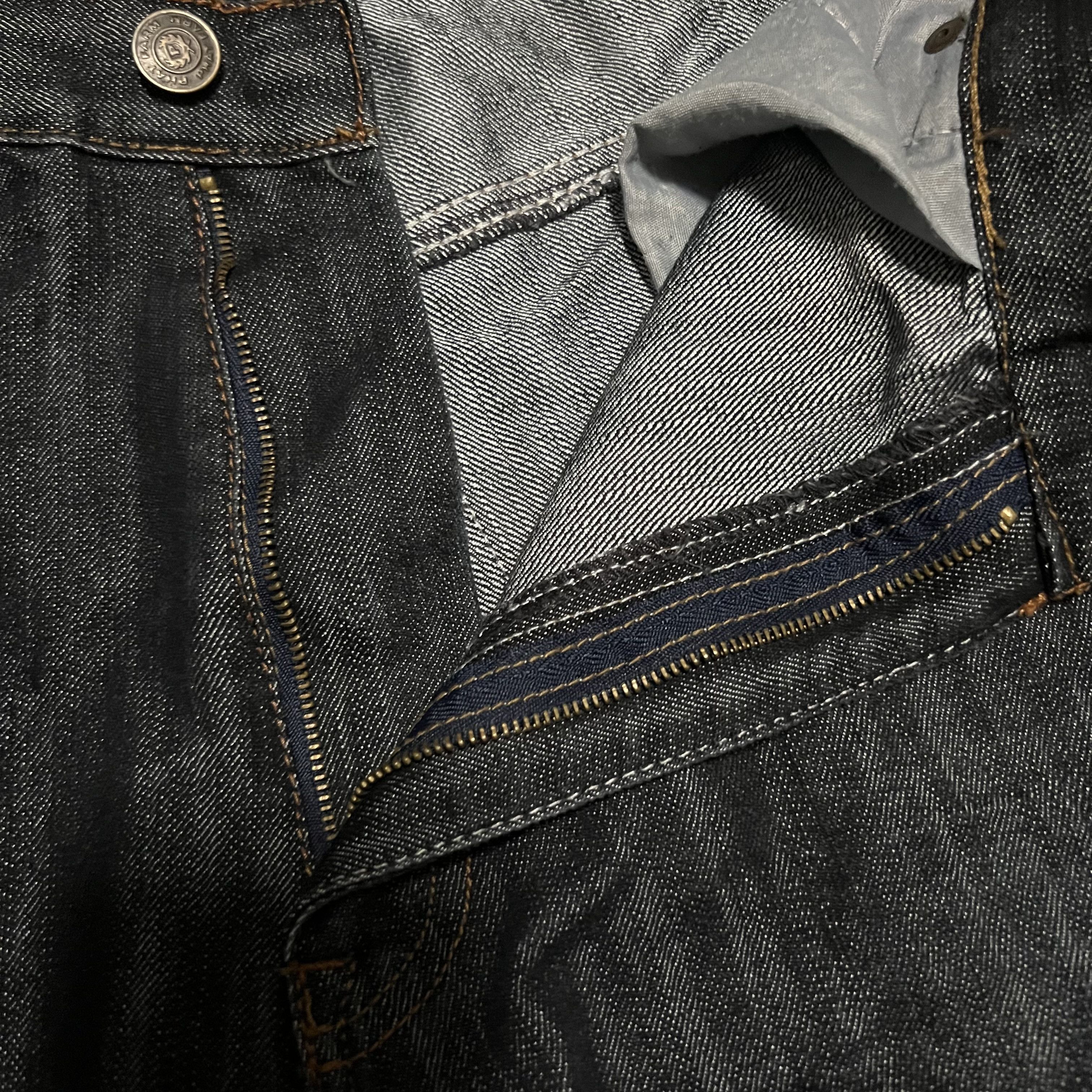 Phat Farm Vintage Phat Farm Slim Fit Embroidered Jeans Size 34x32 Size US 34 / EU 50 - 8 Thumbnail