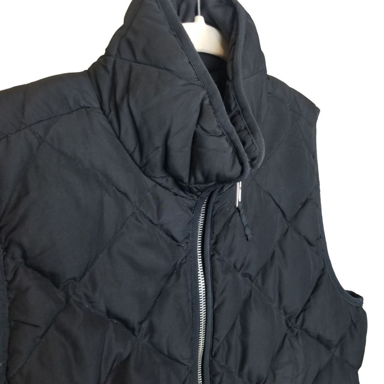 Woolrich Woolen Mills VTG WOOLRICH Womens Gilet Jacket Black Down Puffer Vest S Size S / US 4 / IT 40 - 4 Thumbnail