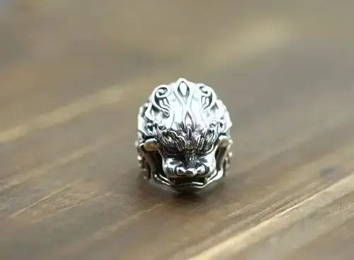 Other Adjustable Sterling Silver 925 Dragon Ring Size ONE SIZE - 4 Thumbnail