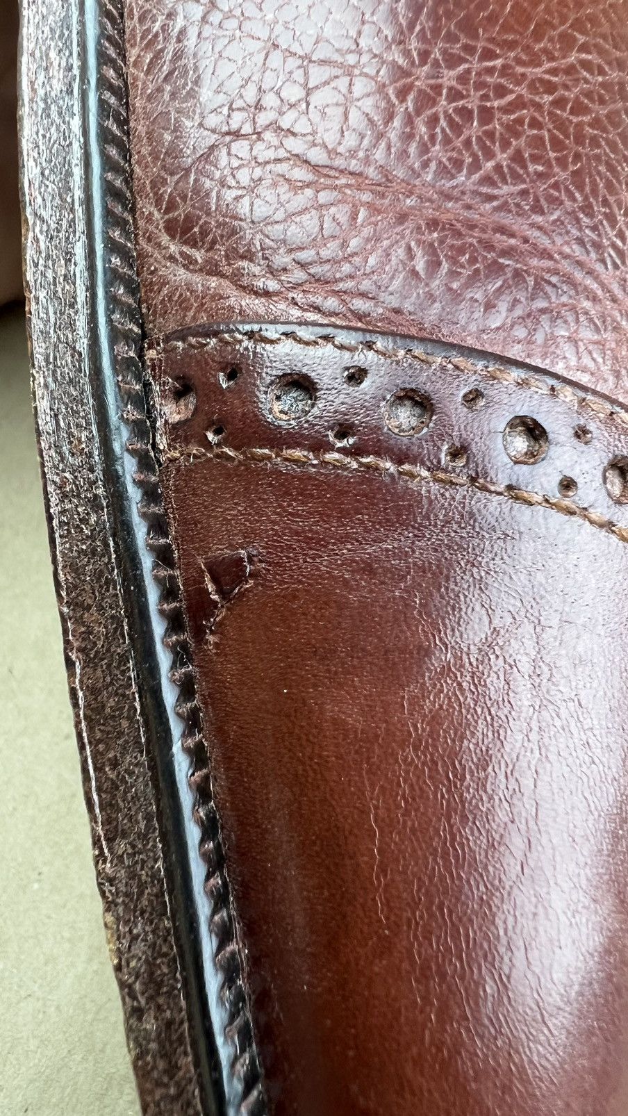 Grenson GRENSON Derby Leather Shoes Made in England Brown Men’s Size US 10.5 / EU 43-44 - 13 Thumbnail
