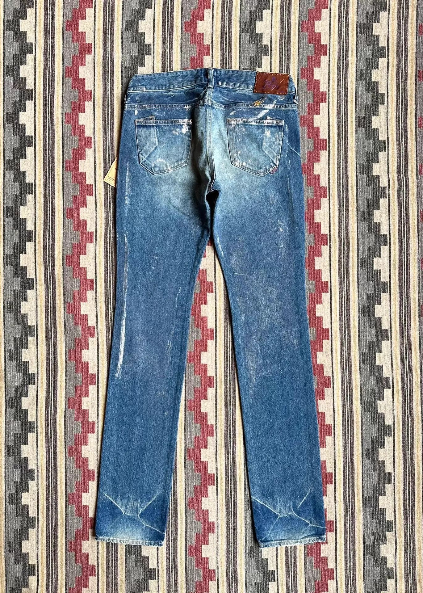 Prps Prps Purple R47P12V Washed Spray Distressed Unisex 24,29 Size 24" / US 00 / IT 34 - 2 Thumbnail