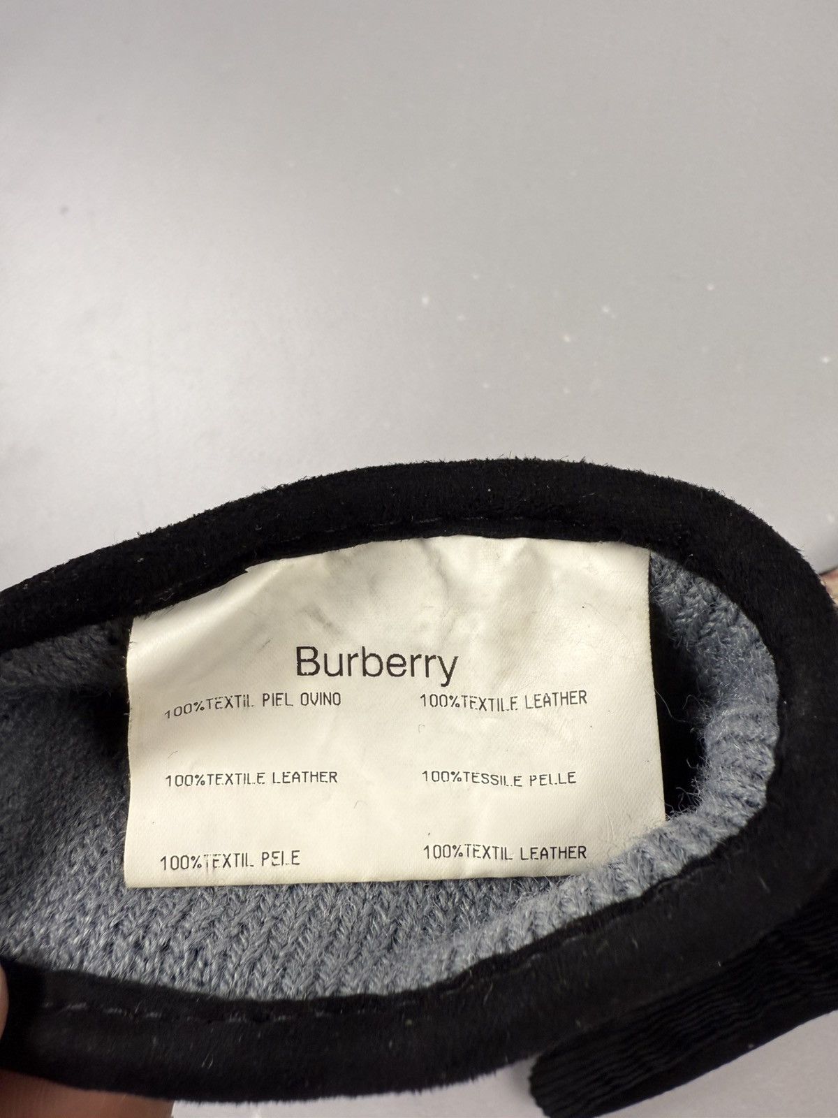 Burberry Burberry gloves vintage black whit novachek Size ONE SIZE - 6 Thumbnail
