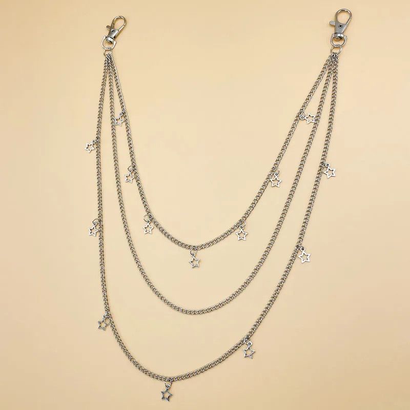 Vintage Layered Star Chain Size ONE SIZE - 1 Thumbnail