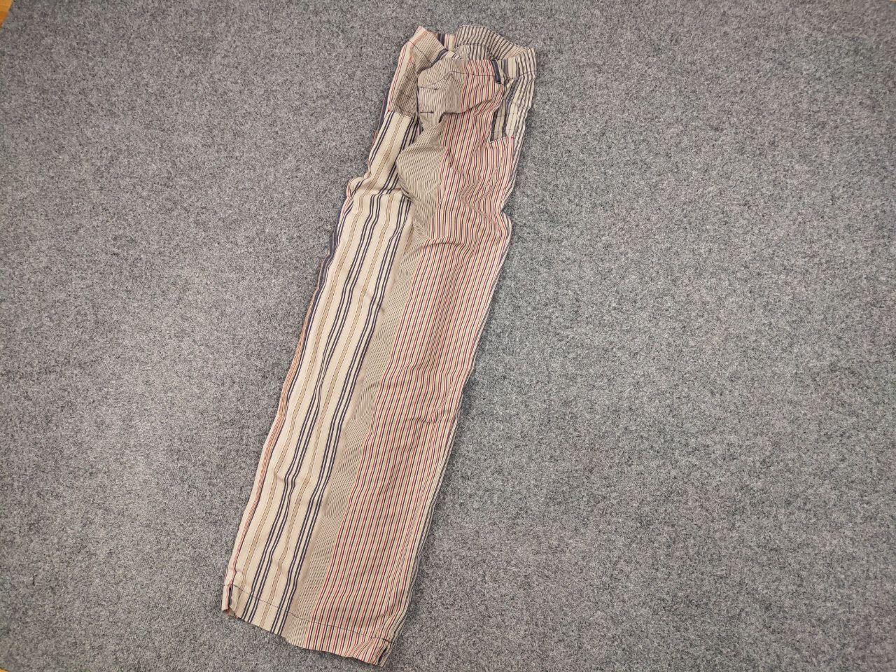 W&LT Vintage W&LT Walter Van Beirendonck Puk Puk Striped Pants Size US 34 / EU 50 - 2 Thumbnail