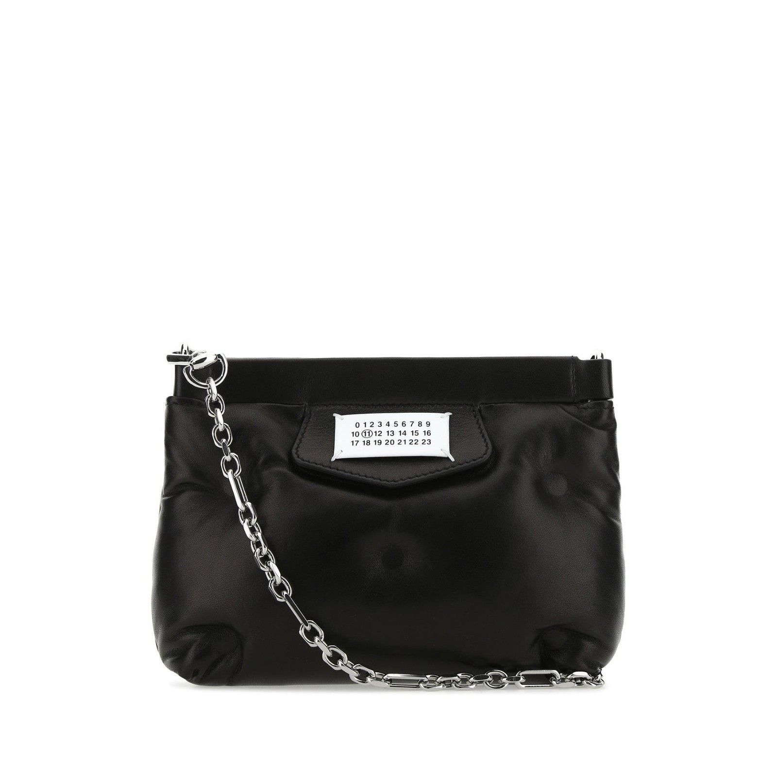 MAISON MARGIELA Glam Slam Red Carpet Black Small Leather Sho
