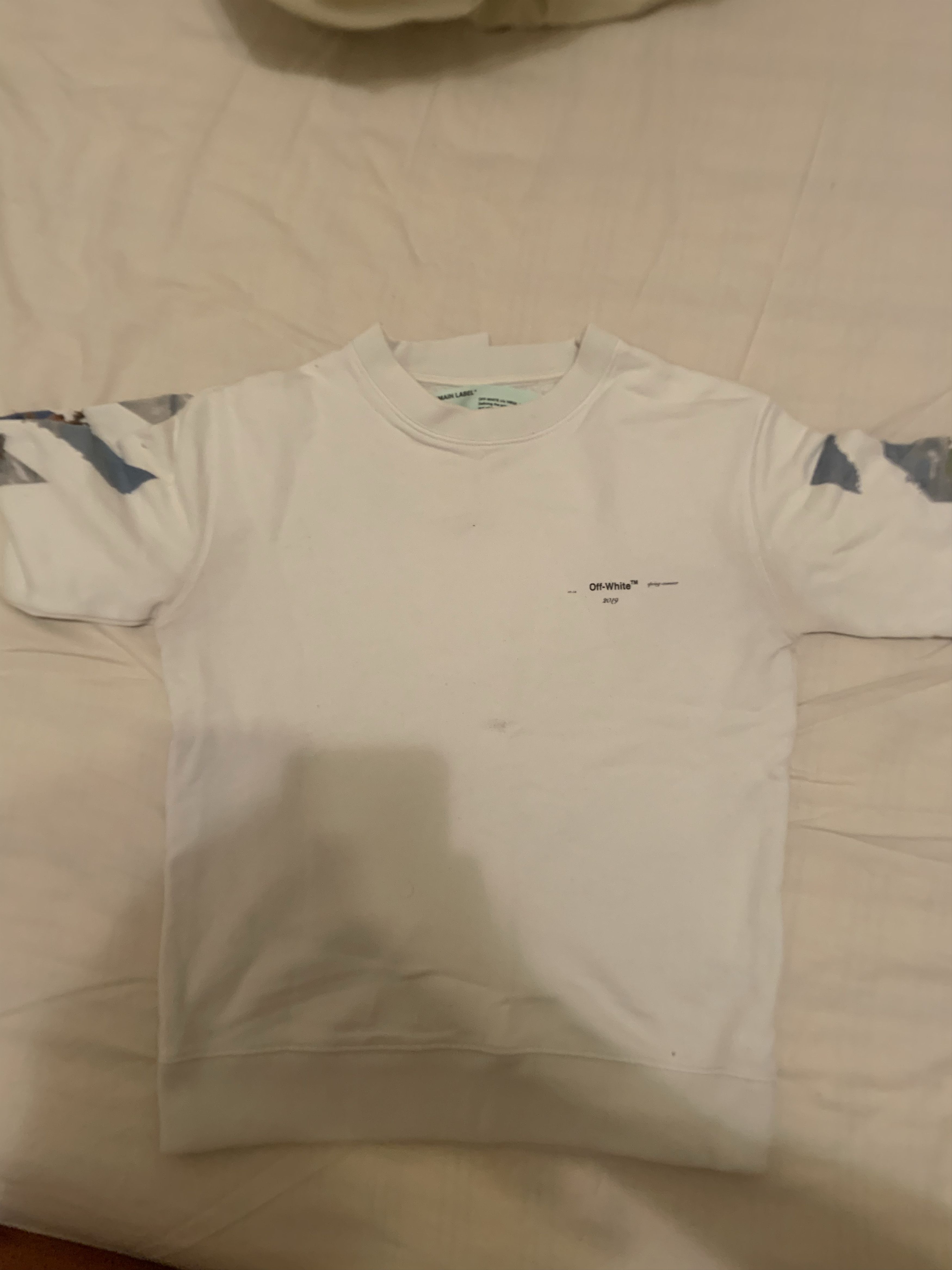 Off-White Off-White - Diagonal Arrows Sweatshirt Size US XXS / EU 40 - 1 Thumbnail