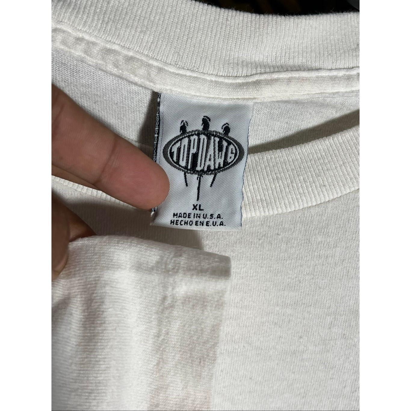 Other Vintage 90s Denim Works Cause You Can’t Go Naked Promo Tee Size US XL / EU 56 / 4 - 5 Thumbnail