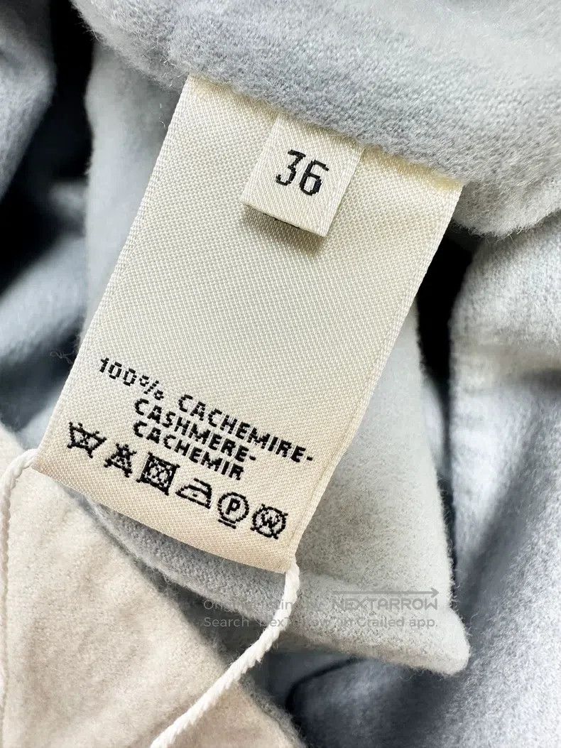 Hermes Hermes Teal Long Sleeve Flared Cashmere Coat Size XS / US 0-2 / IT 36-38 - 5 Thumbnail