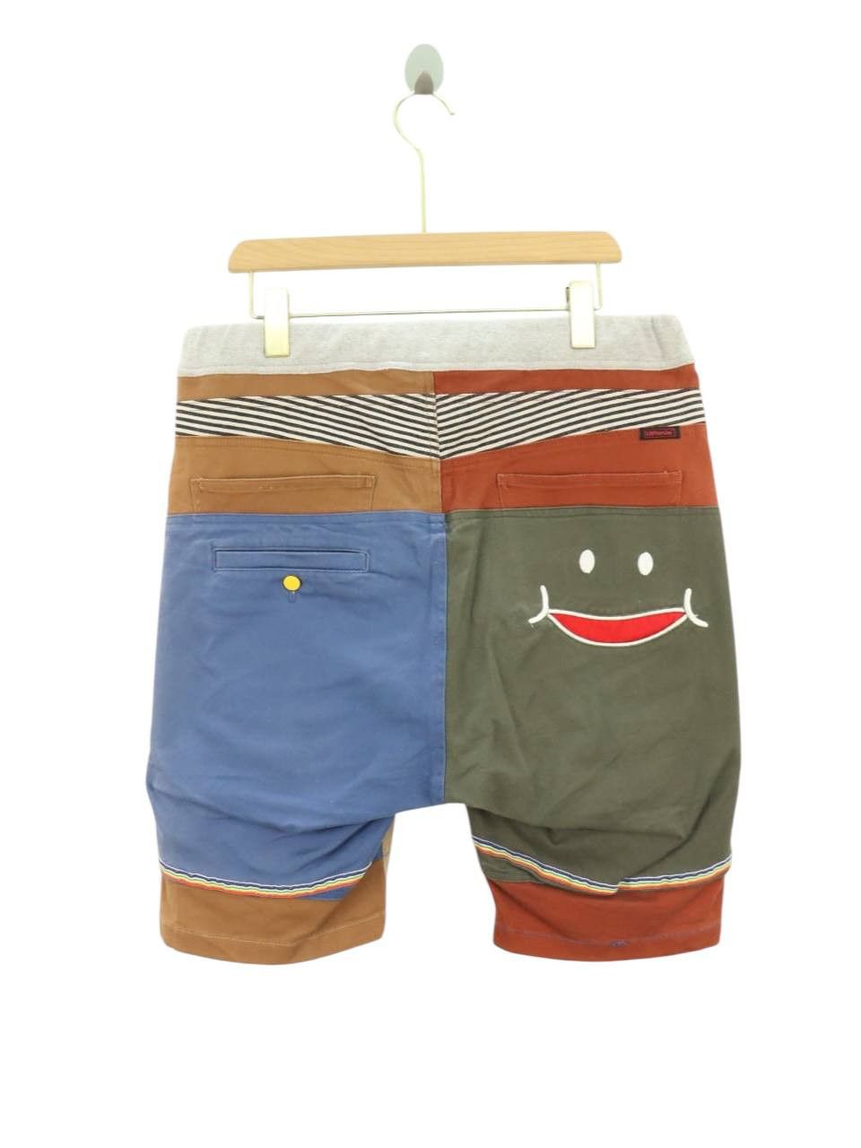 Japanese Brand Up! Smile Multi Color Short Pant Size US 34 / EU 50 - 2 Thumbnail