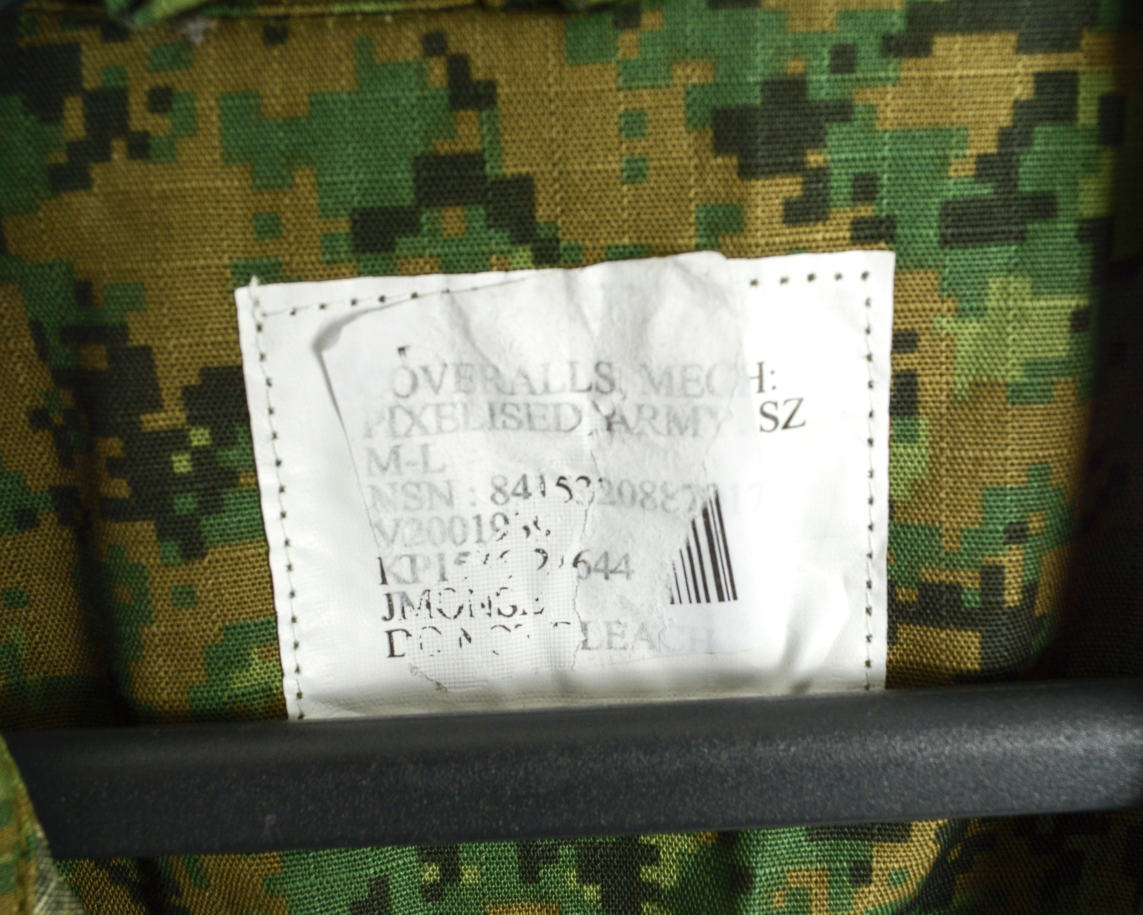 Le Laboureur M Singapore Army Boilersuit Overalls Jumpsuit Coveralls Size US 34 / EU 50 - 4 Thumbnail