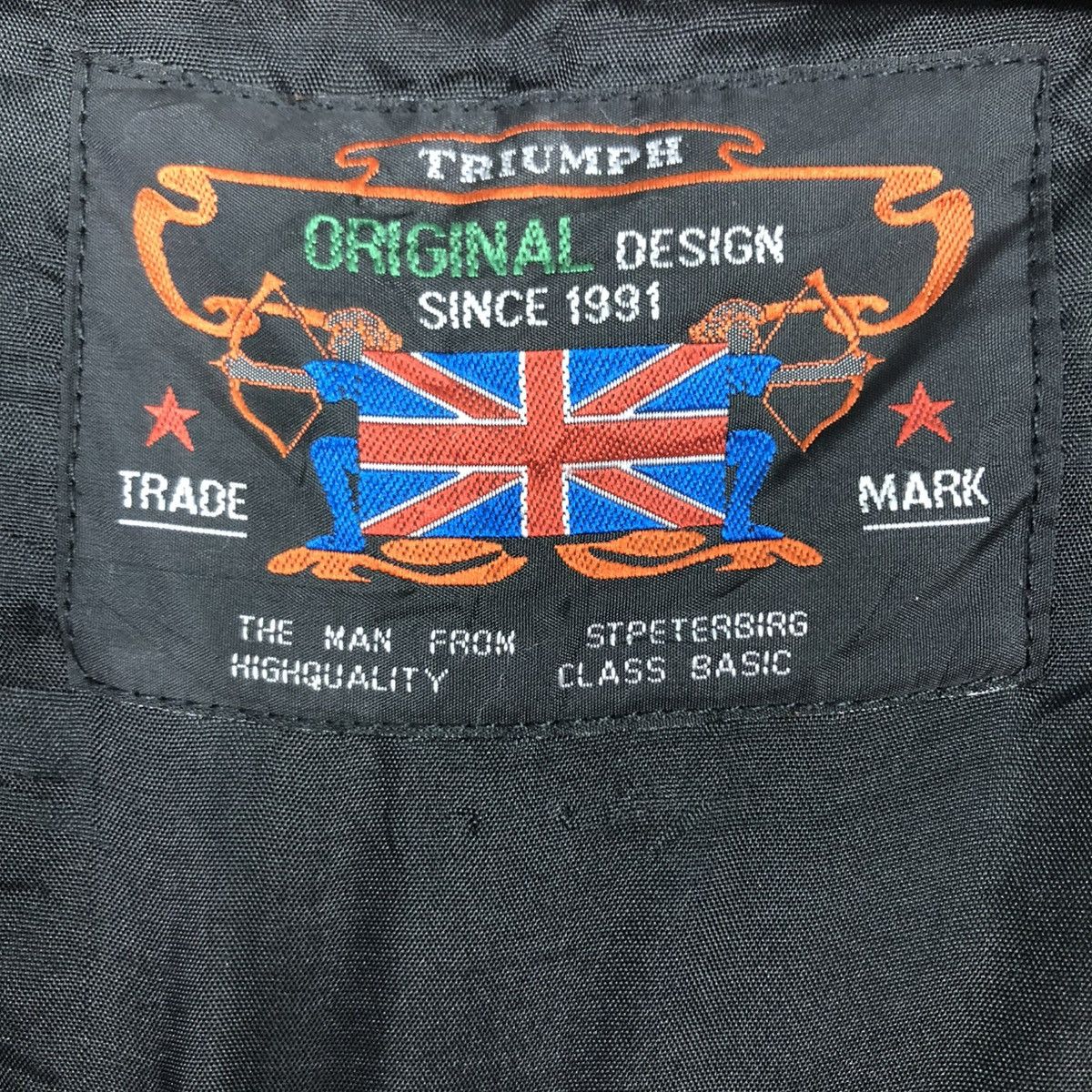 Vintage 🔥VINTAGE UTILITY CARGO VEST JACKET BIKER TRIUMPH Size US M / EU 48-50 / 2 - 19 Thumbnail