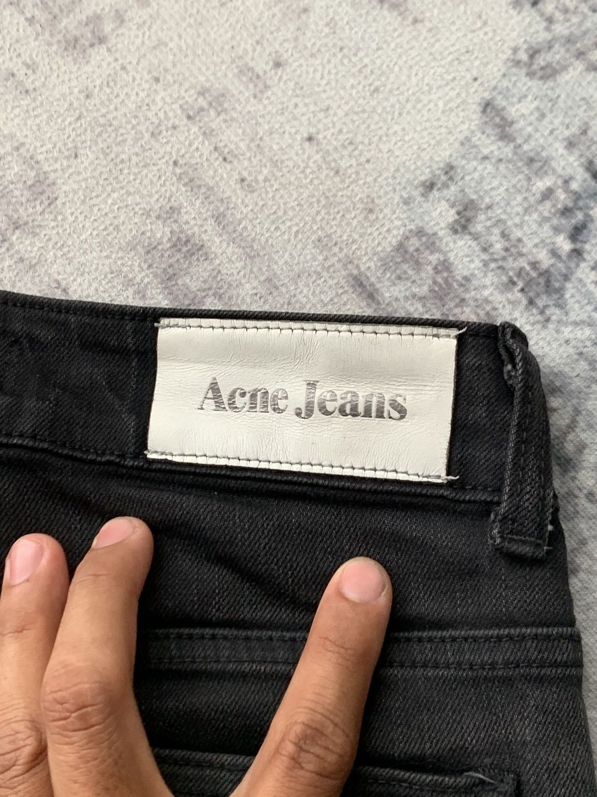 Acne Studios Women’s Acne Black Jeans Size 26" / US 2 / IT 38 - 11 Thumbnail